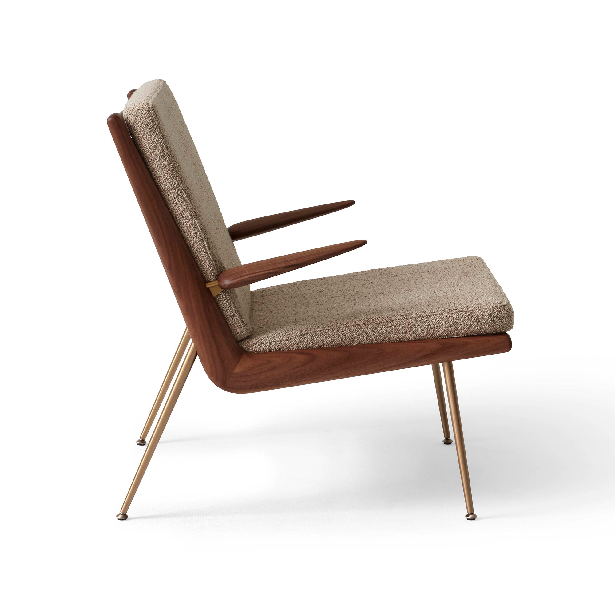 Boomerang Lounge Chair w. armrest HM2 Stock items