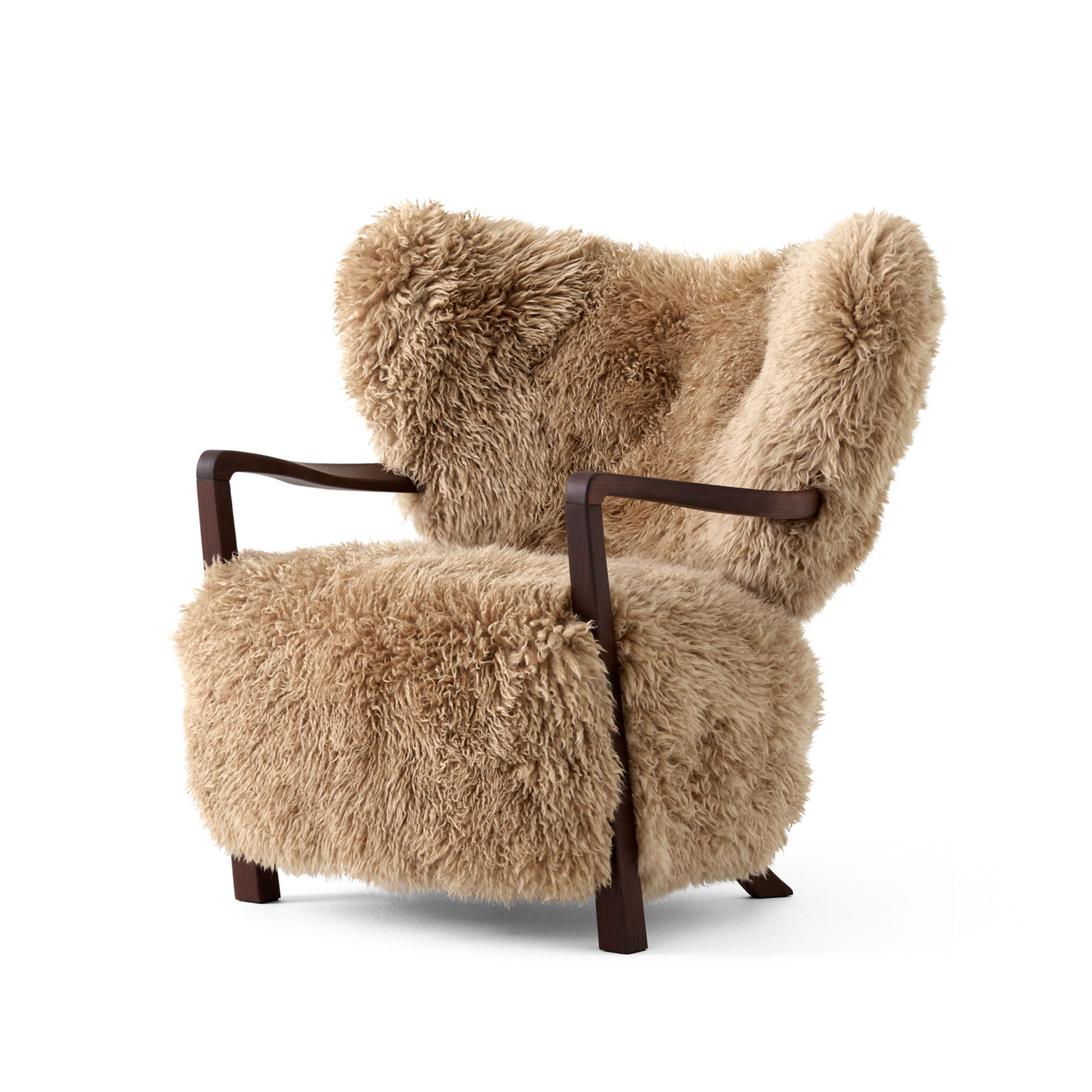 Wulff Lounge Chair ATD2 & Wulff Pouf ATD3