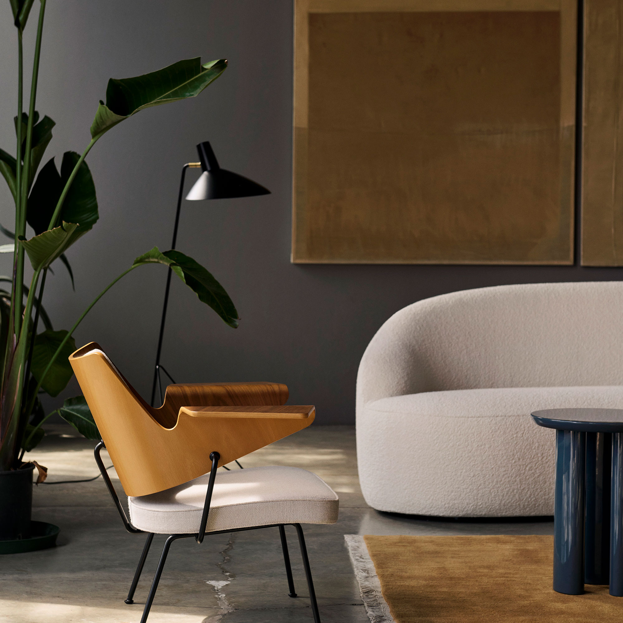 Margas Sofa LC4 3-seater