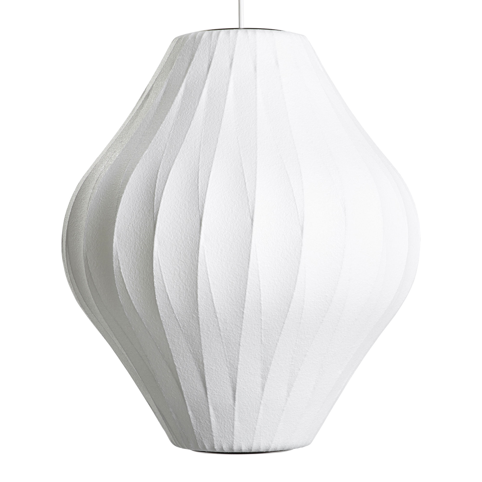Nelson Pear Crisscross Bubble Pendant
