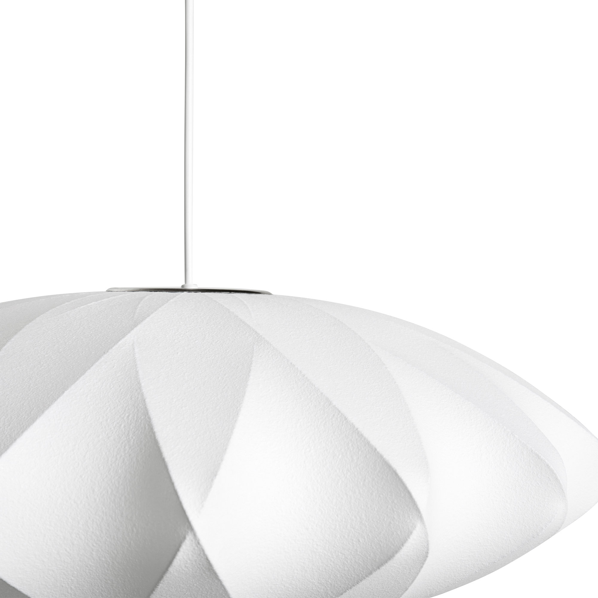 Nelson Saucer Crisscross Bubble Pendant