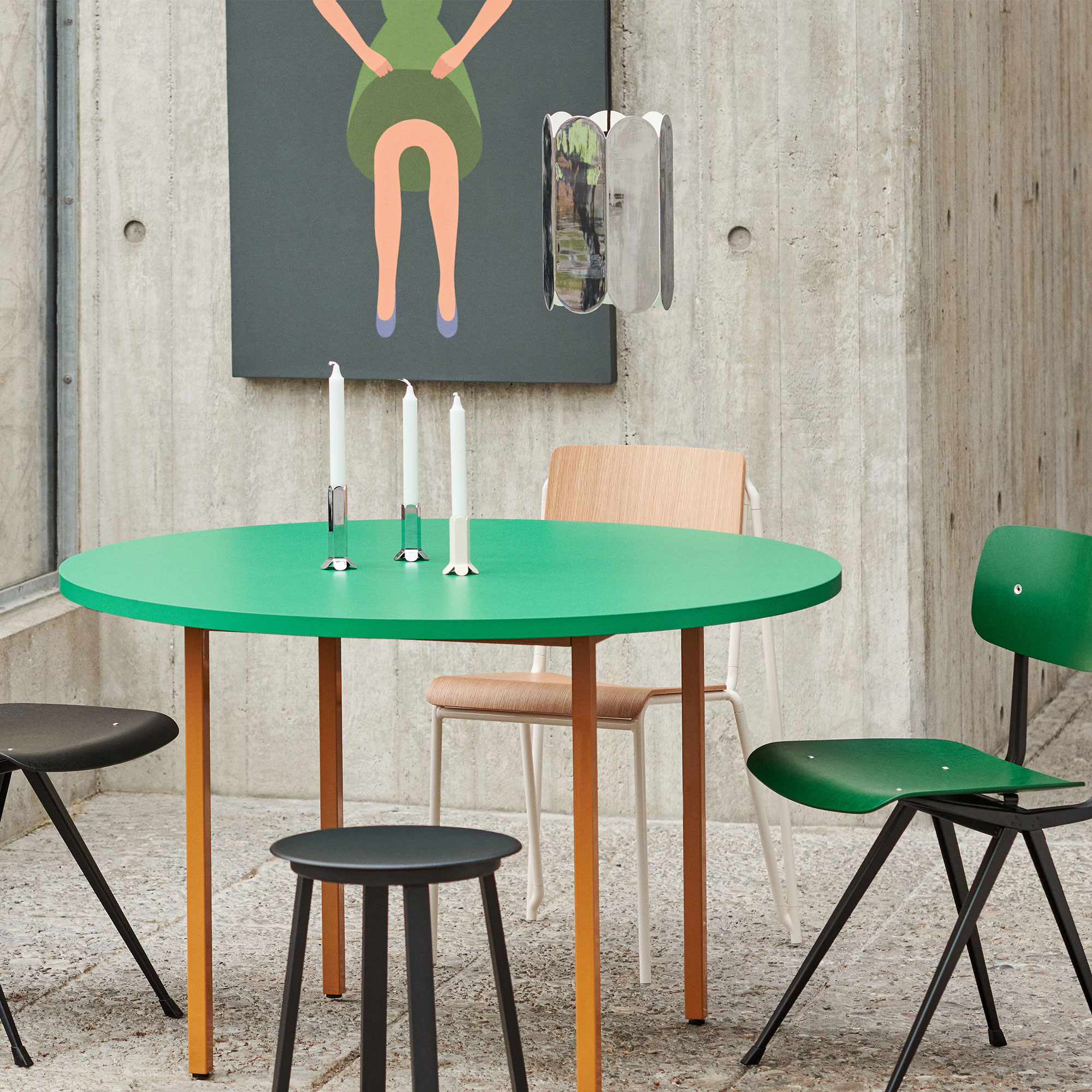 Arcs Shade Table & Arcs Shade Pendant