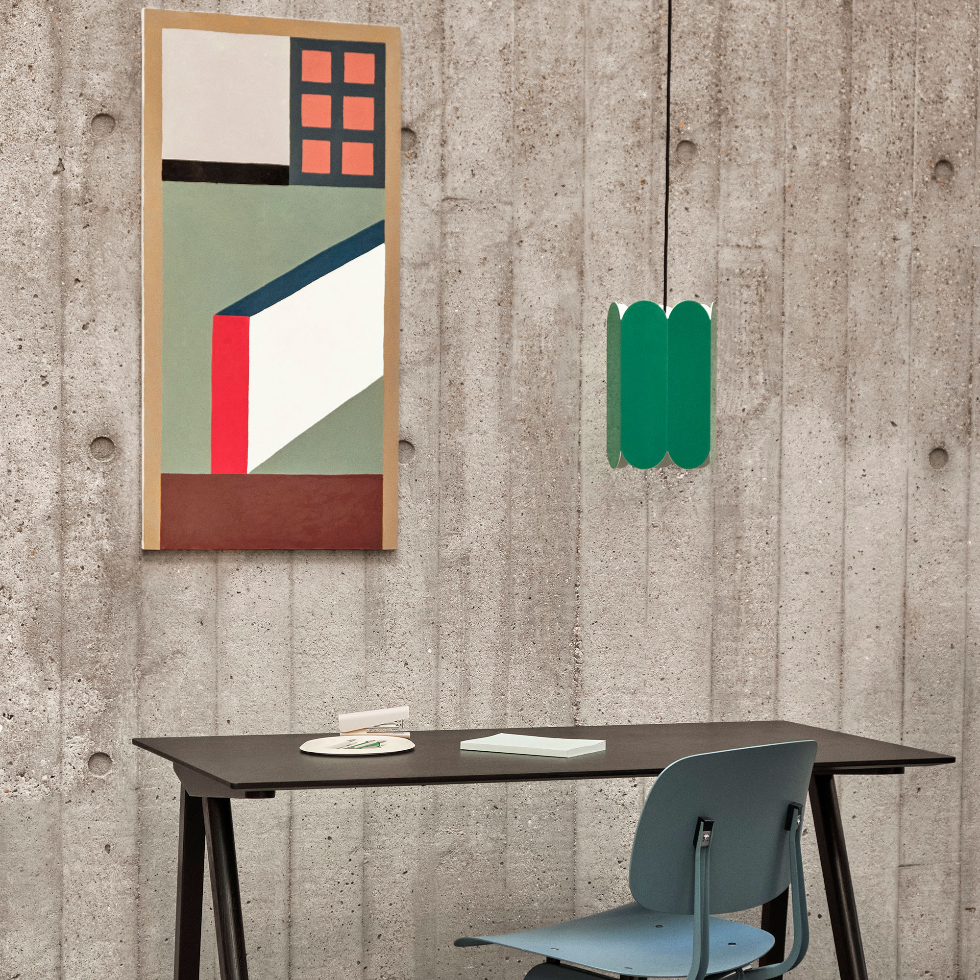 Arcs Shade Table & Arcs Shade Pendant