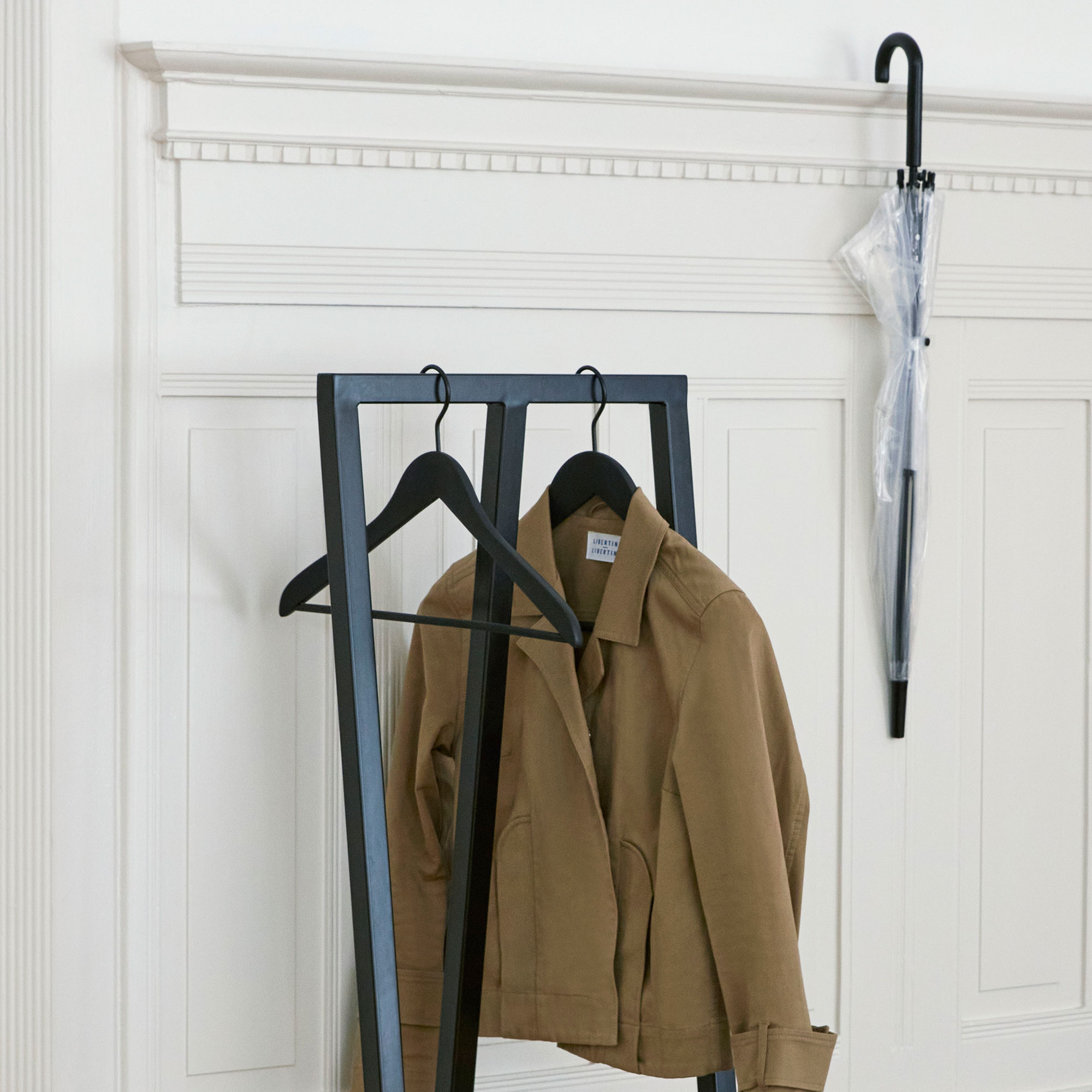 Soft Coat Hanger with bar