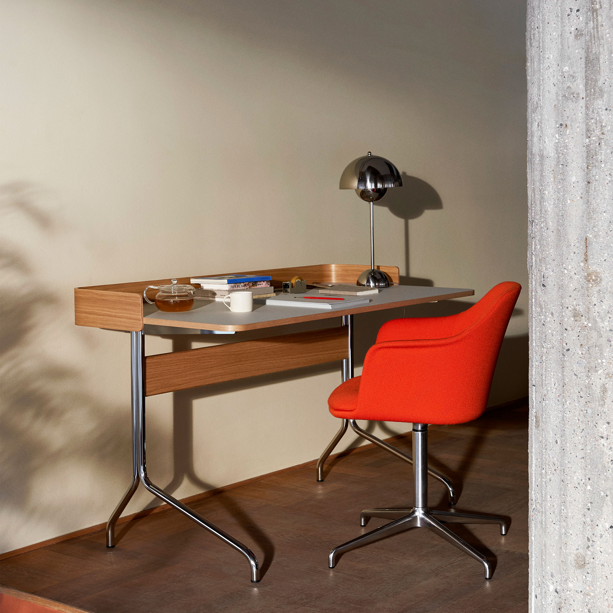 Rely Armchair Upholstered shell w. seat cushion HW41-46