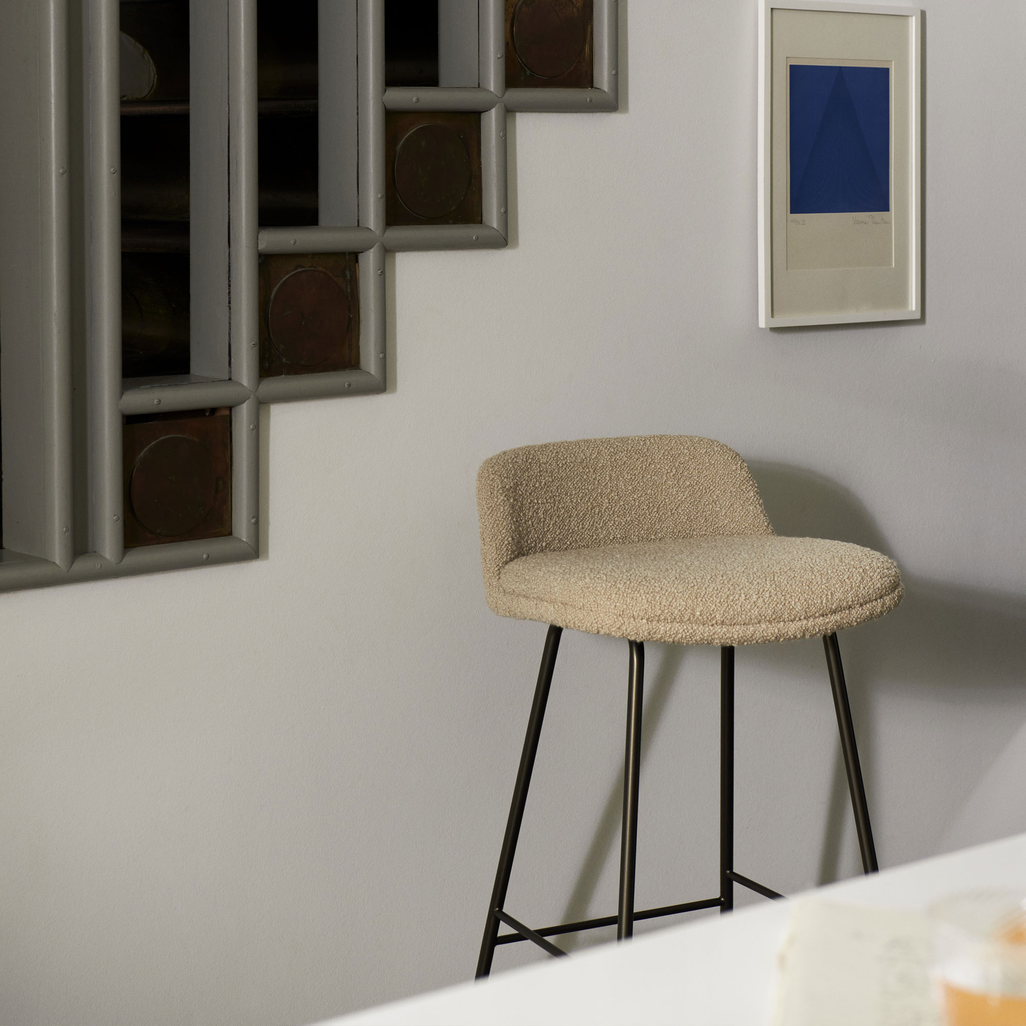 Rely Counter Stool HW84, Full/Seat Upholstery