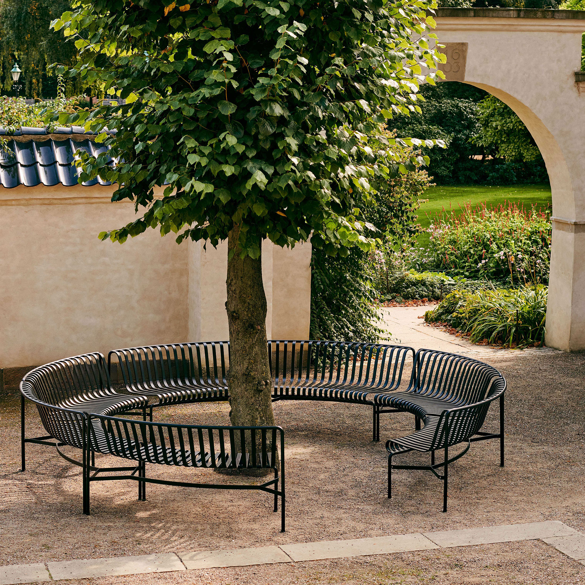 Palissade Park Dining Bench In-In Set of 2