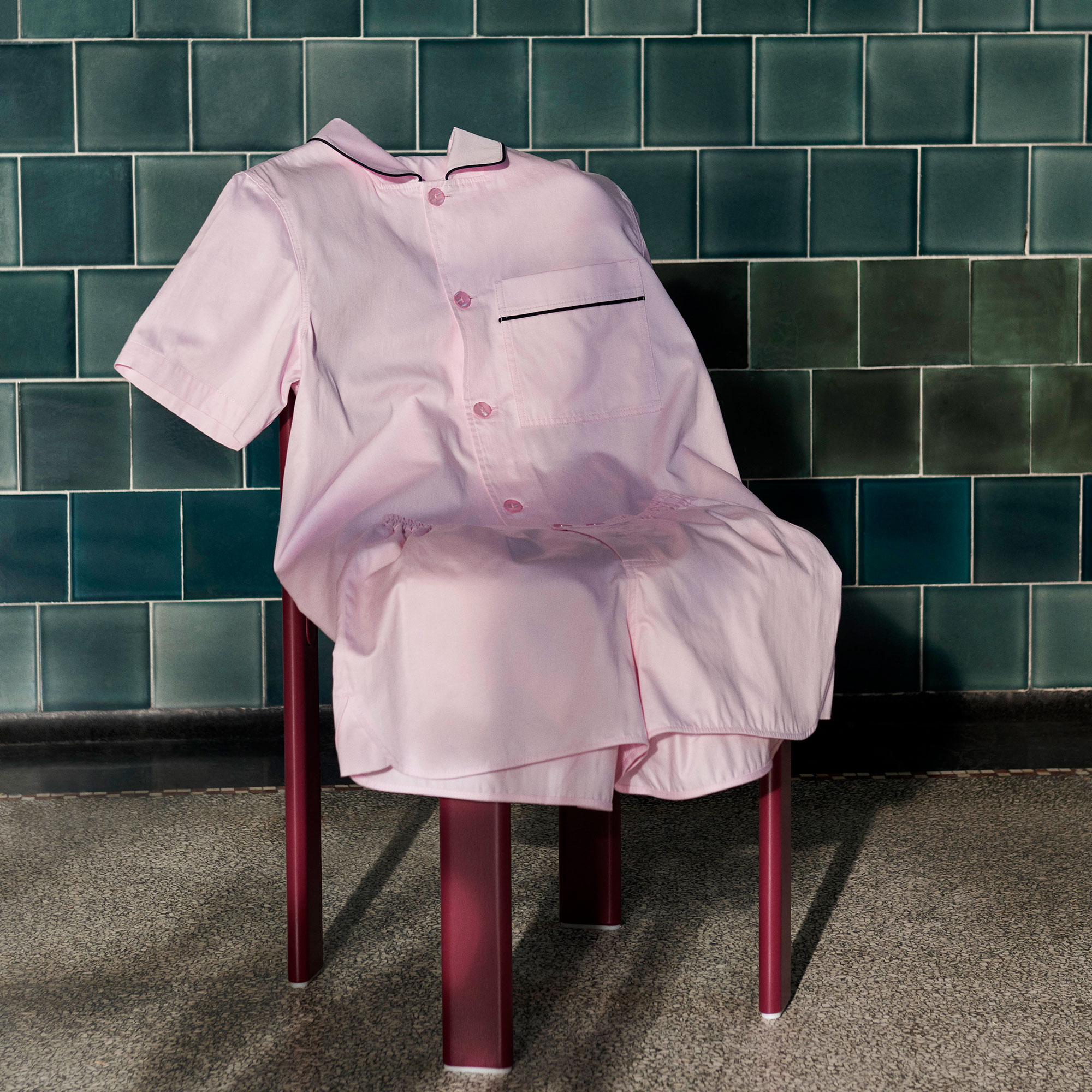 Outline Pyjama Shortsleeve Shirt