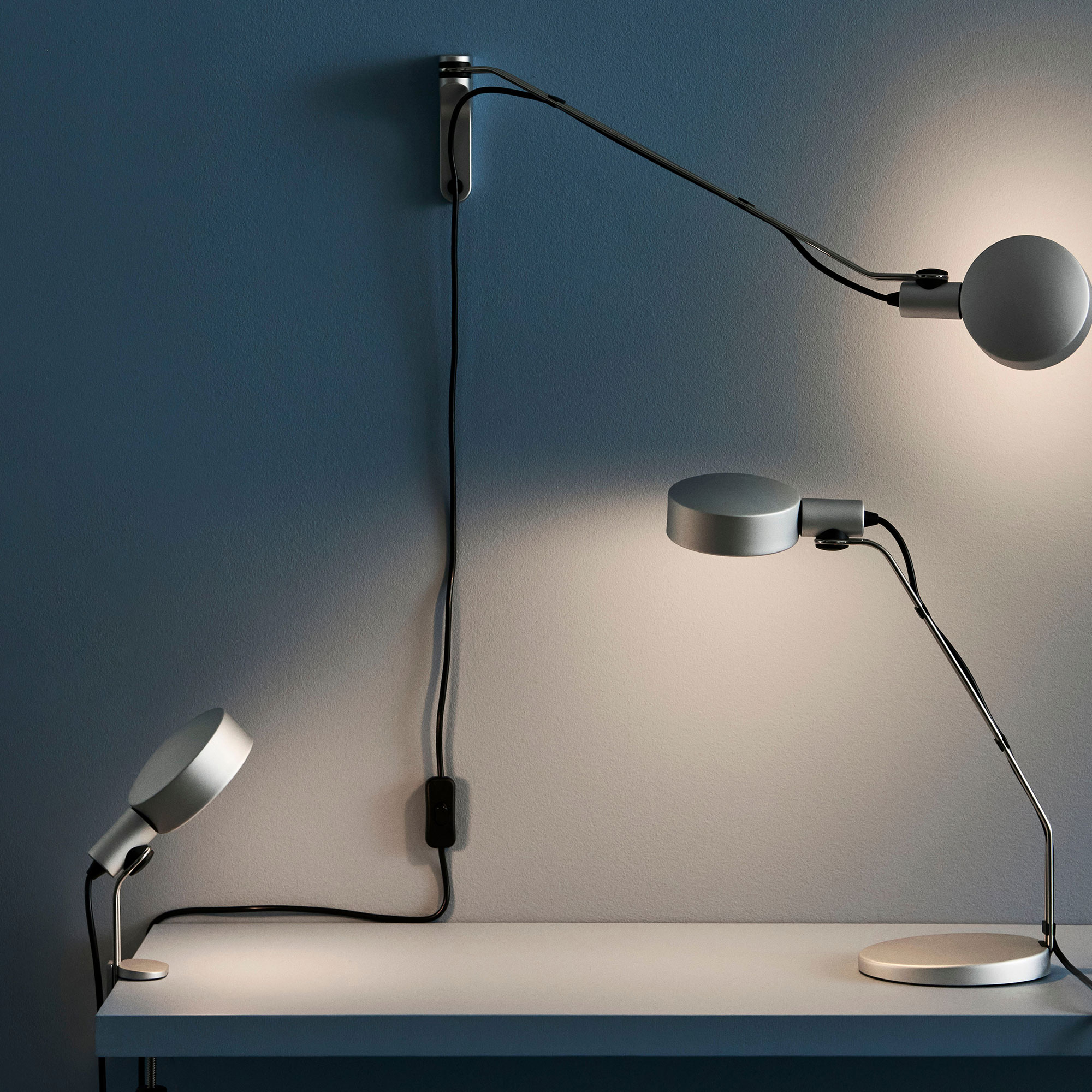 Cupola Clip Lamp
