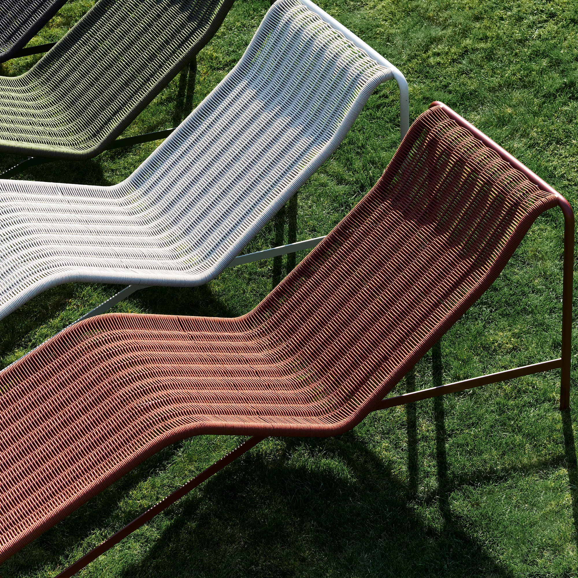 Palissade Cord Chaise Longue