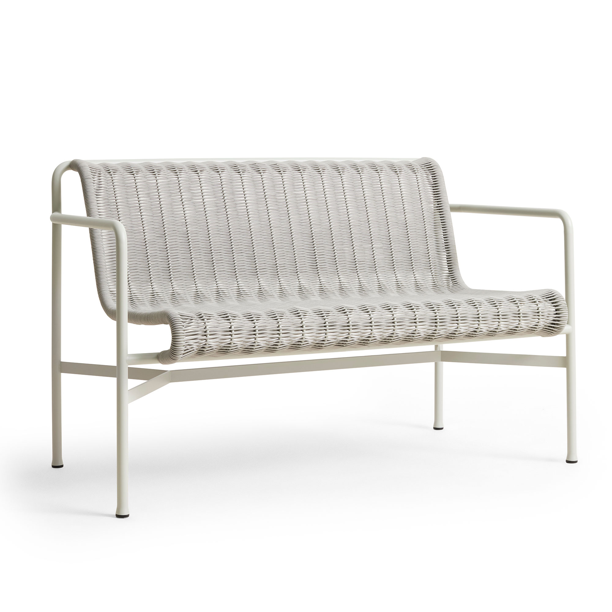 Palissade Cord Dining Bench w. armrest