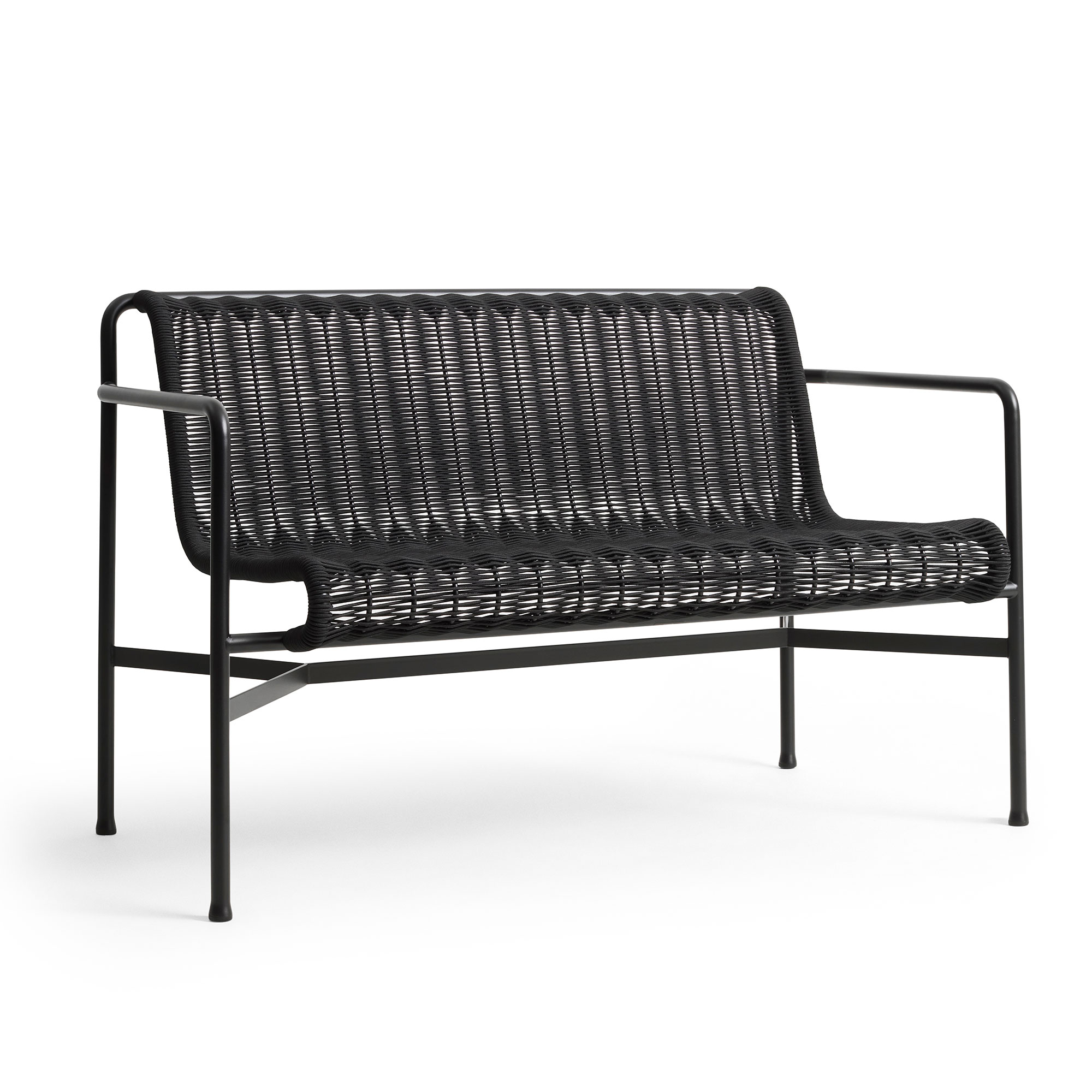 Palissade Cord Dining Bench w. armrest