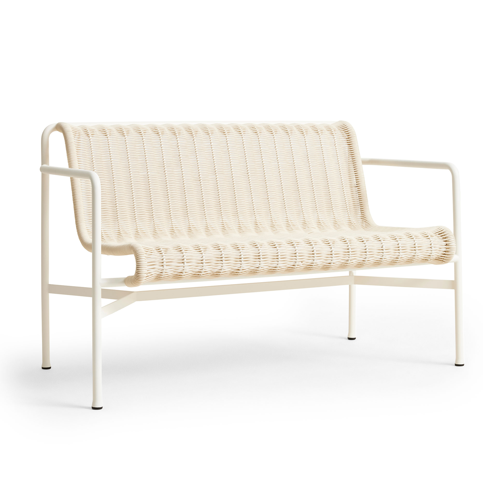 Palissade Cord Dining Bench w. armrest