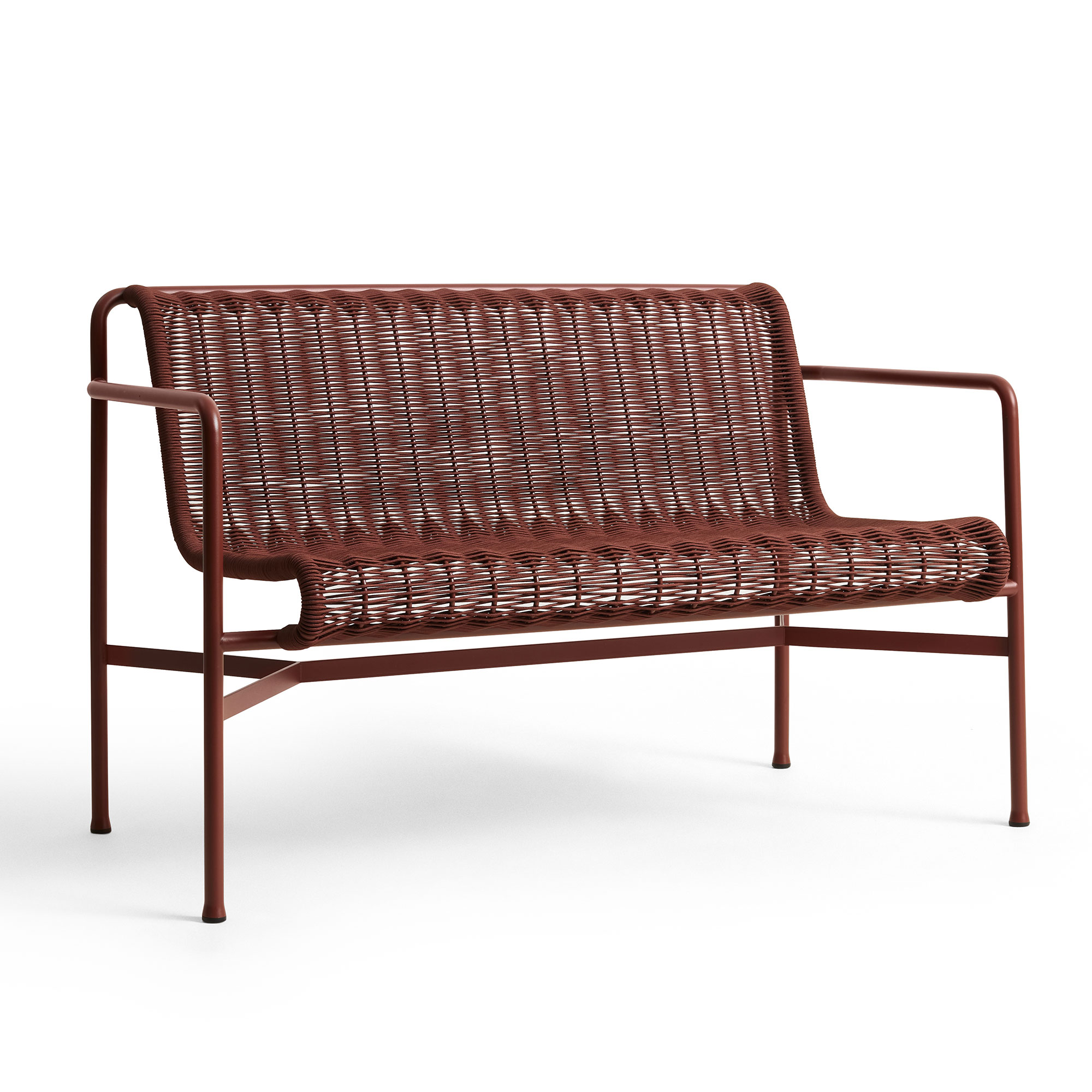 Palissade Cord Dining Bench w. armrest