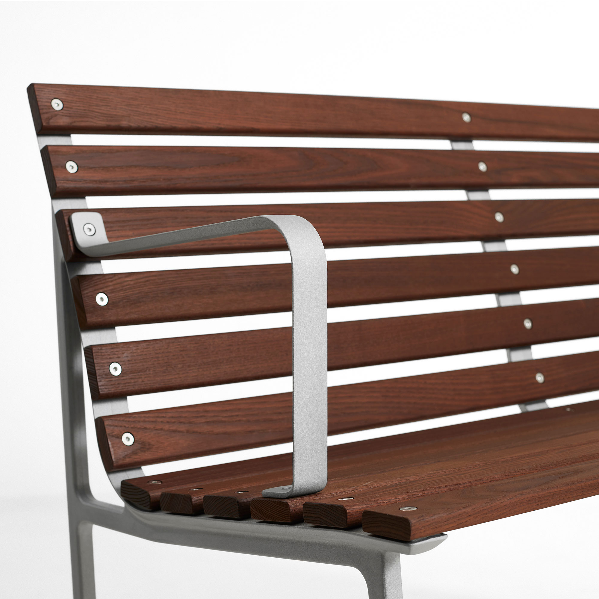 Traverse Dining Bench w. arm