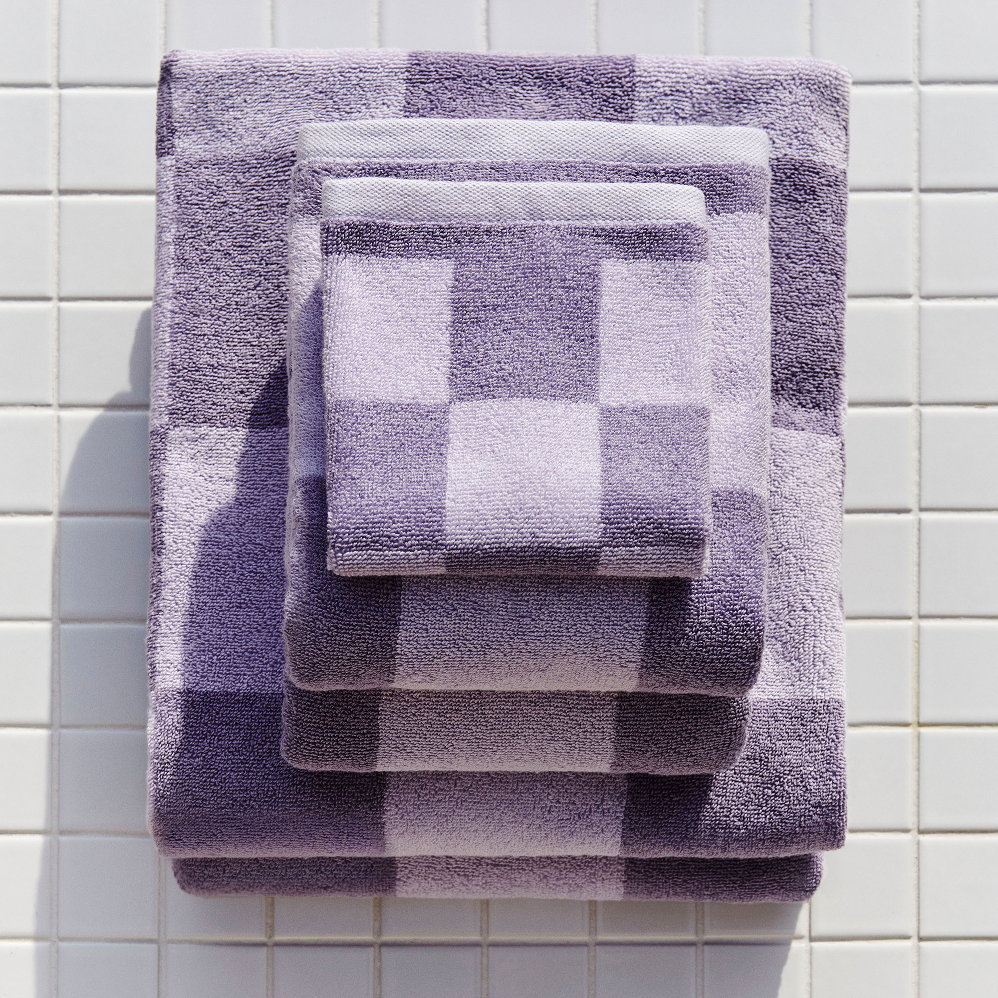 Check Bath Towel