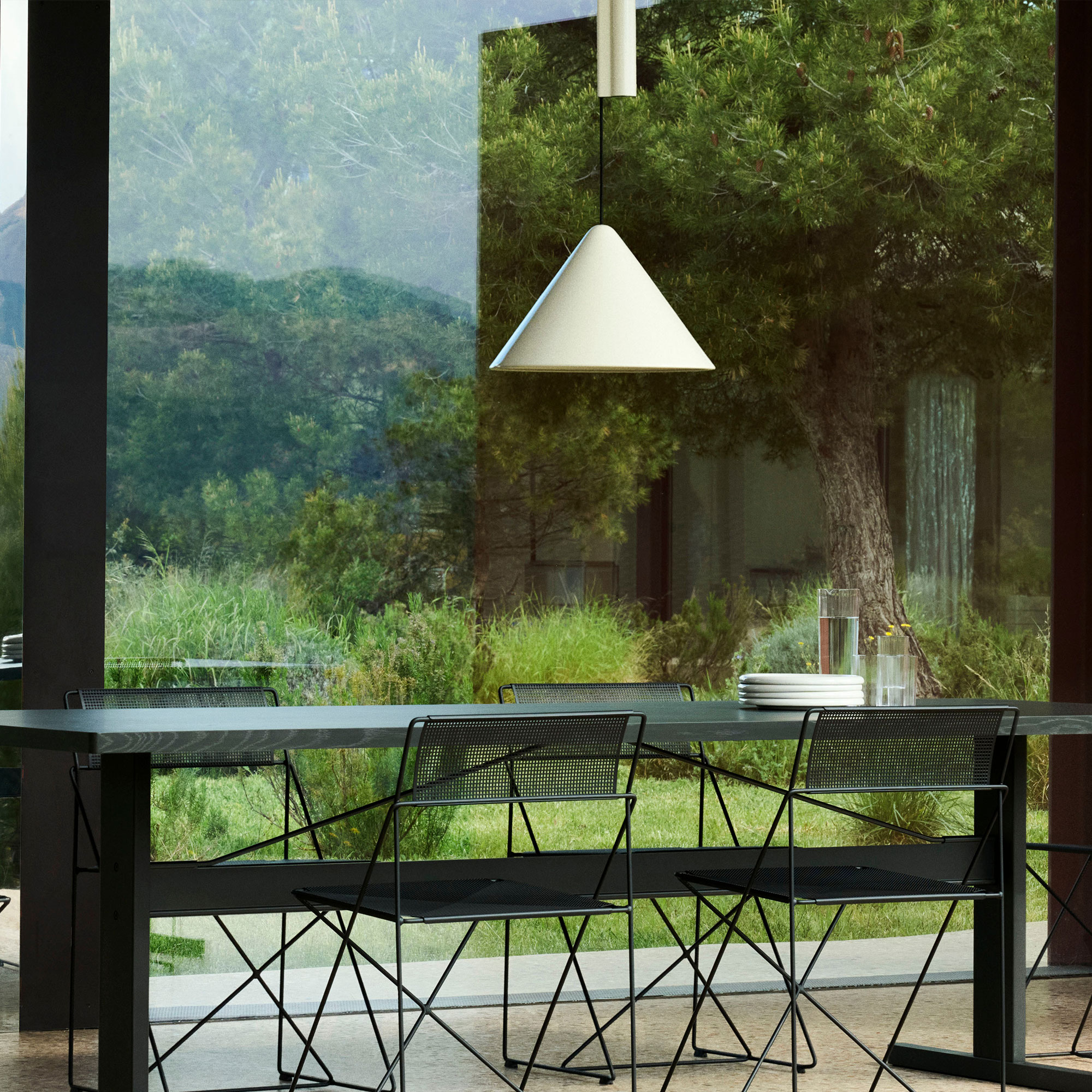 Compass Adjustable Pendant