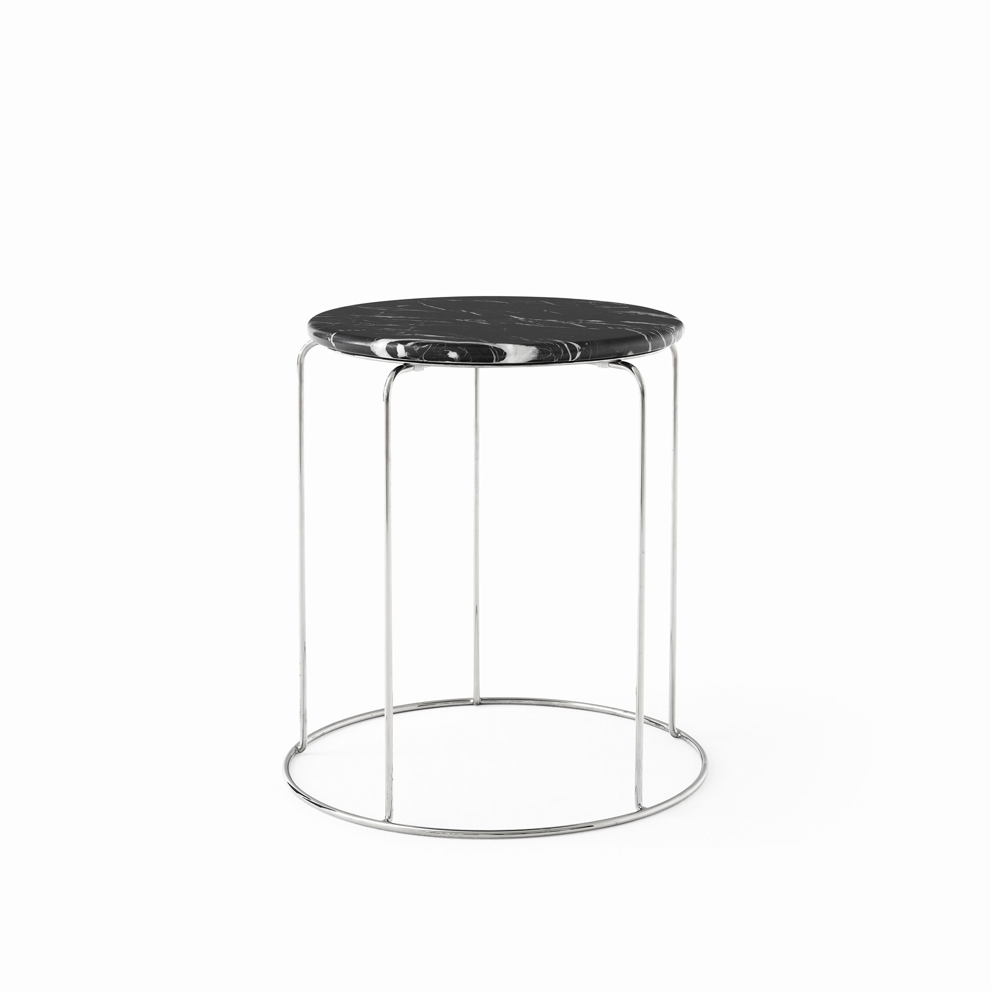 Top Wire Stool VP11 Marble Top