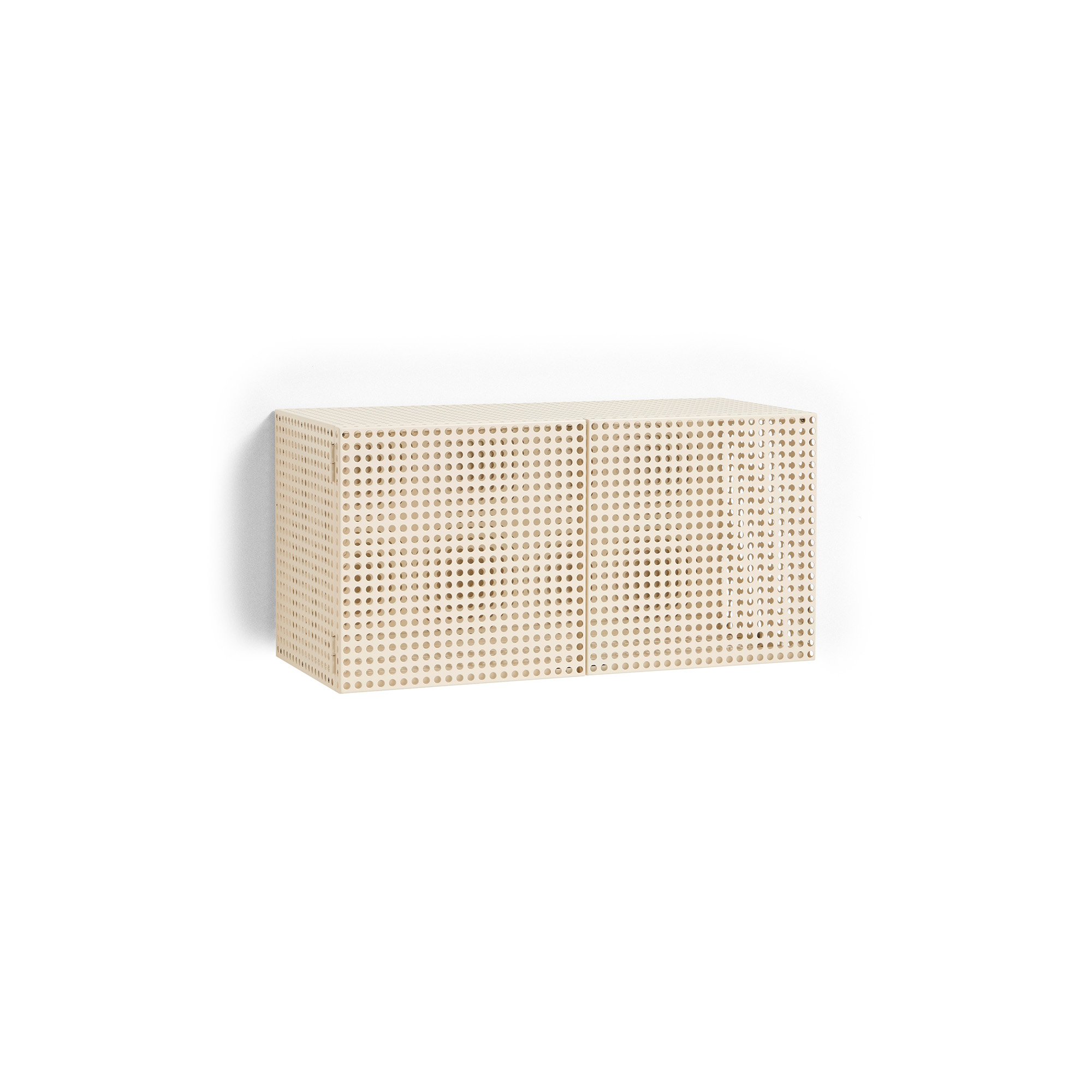 Perforated Cabinet Wall