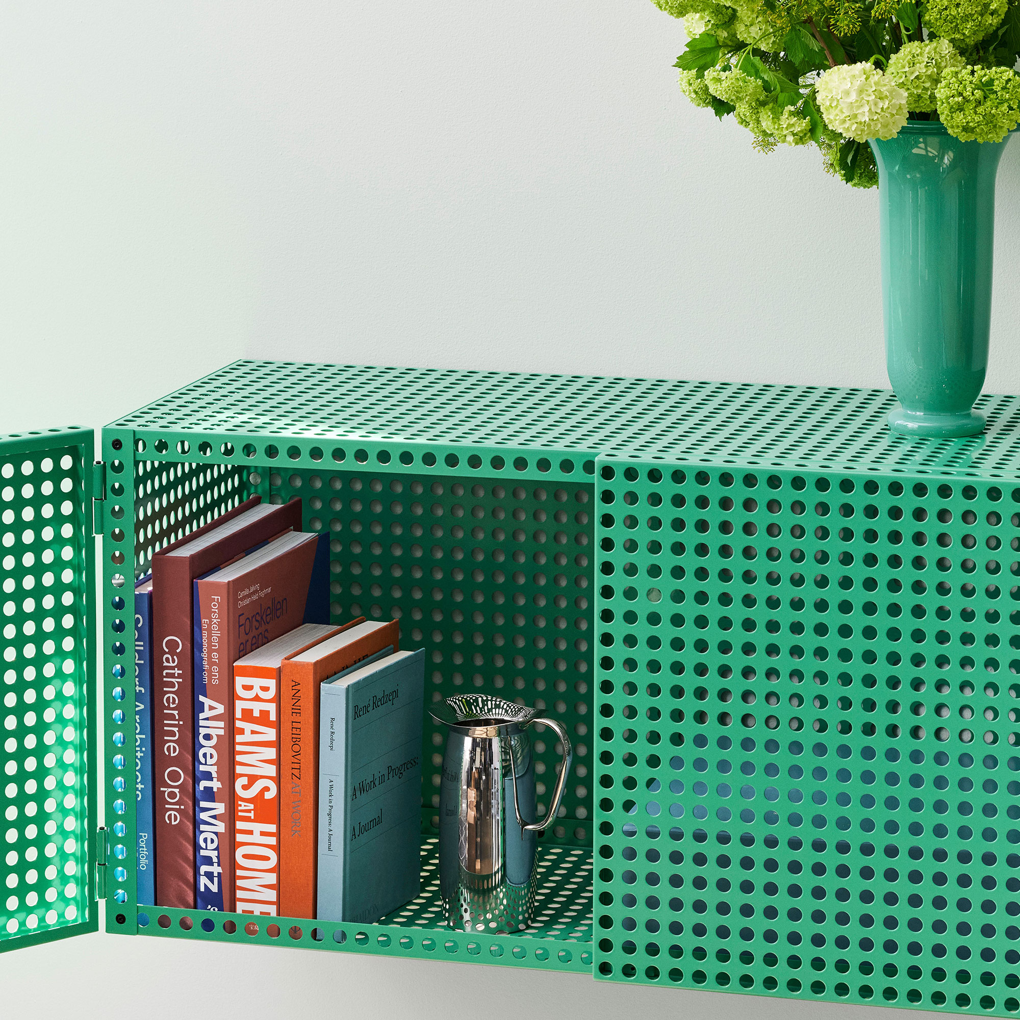 Perforated Cabinet Wall