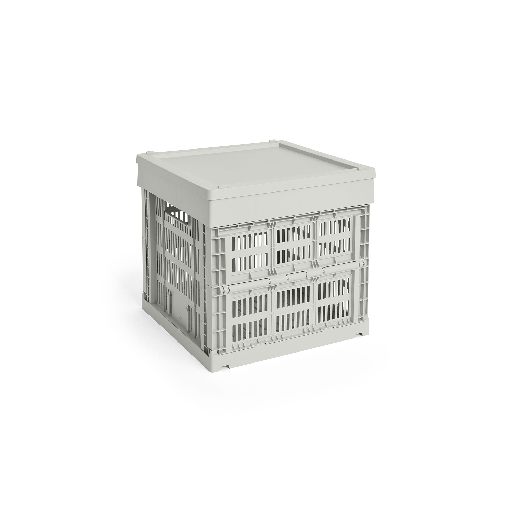 HAY Colour Crate Lid Plastic Medium Square / Cube