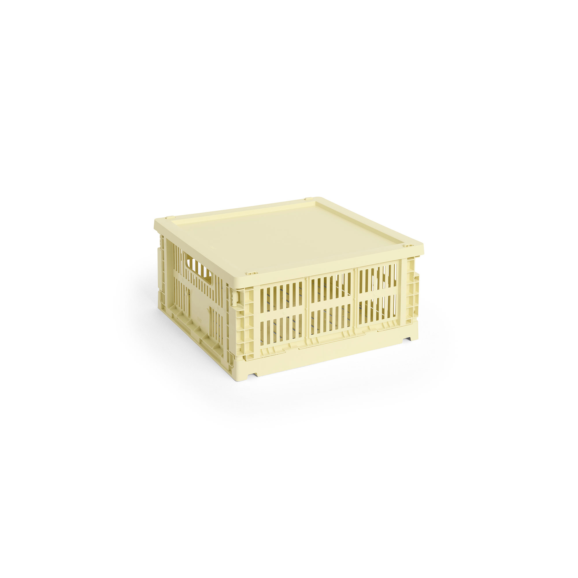 HAY Colour Crate Lid Plastic Medium Square / Cube