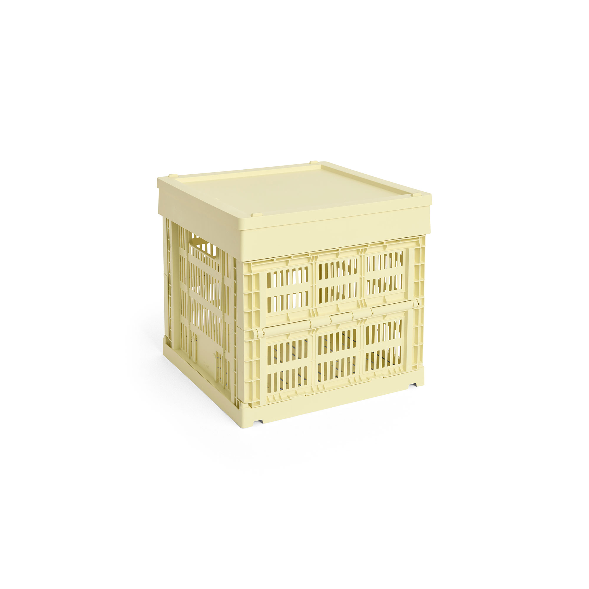 HAY Colour Crate Lid Plastic Medium Square / Cube