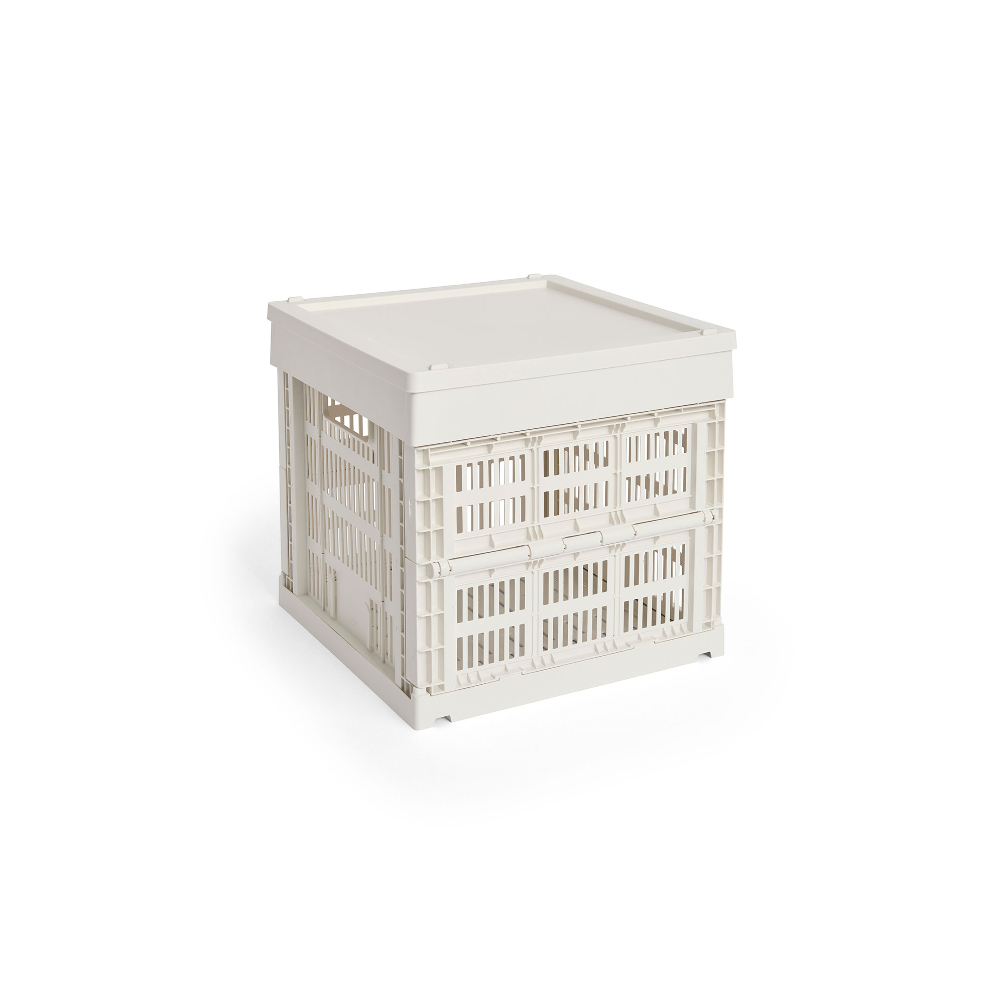HAY Colour Crate Lid Plastic Medium Square / Cube