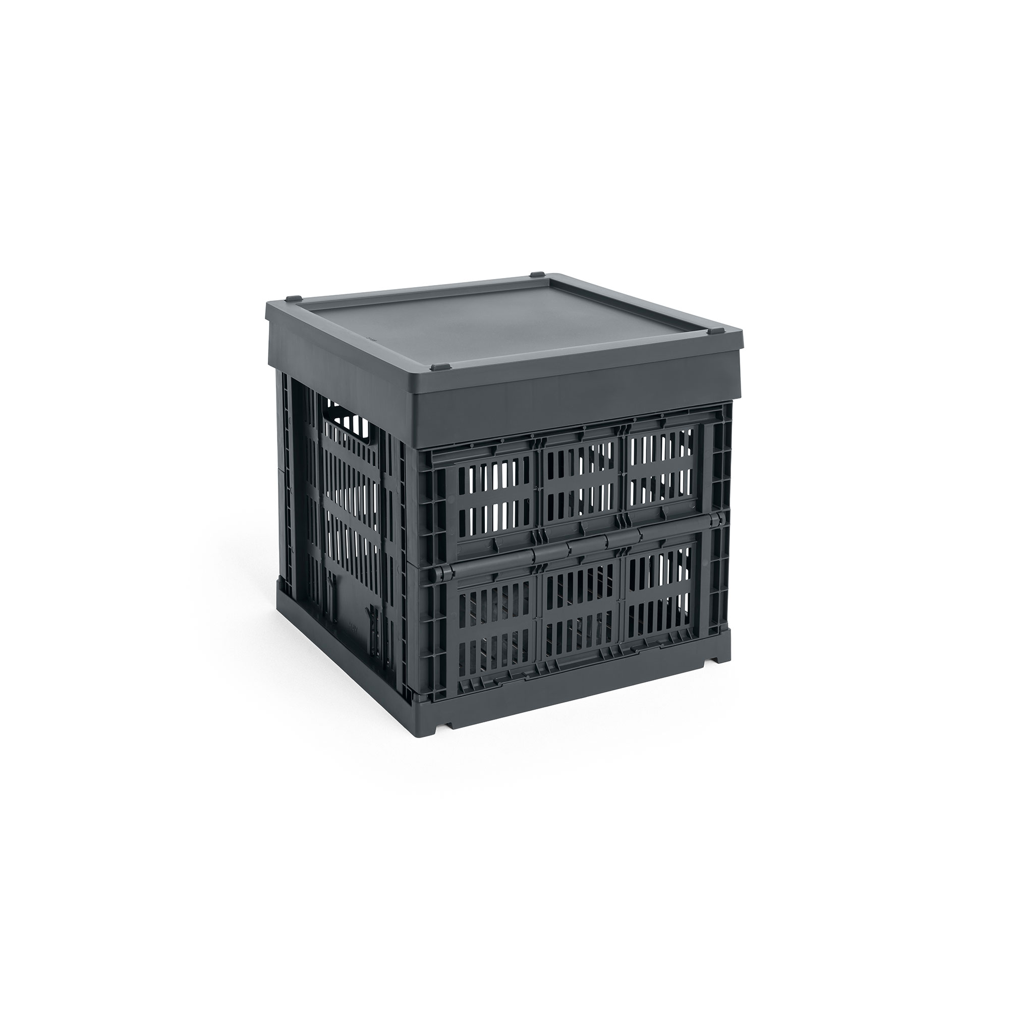HAY Colour Crate Lid Plastic Medium Square / Cube