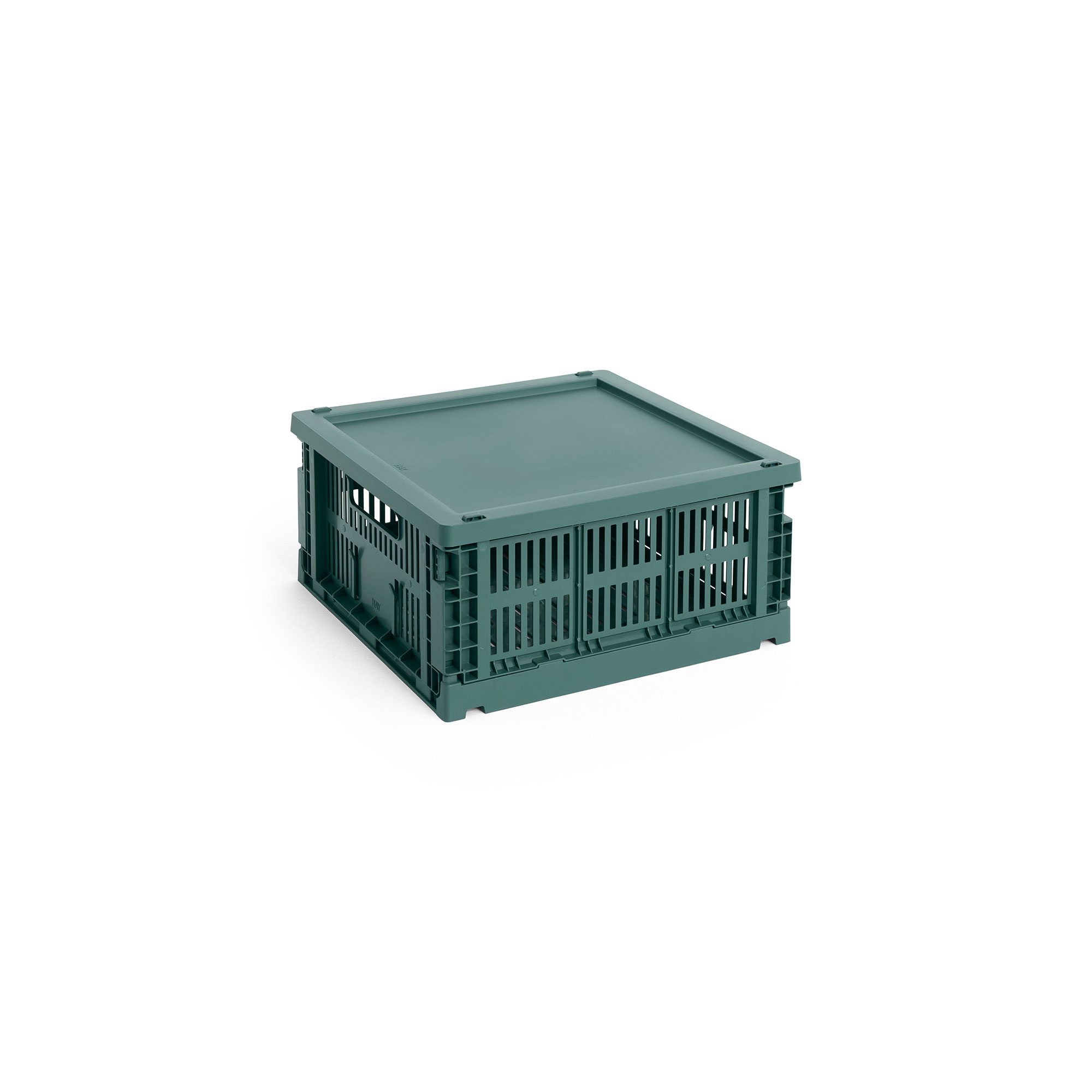 HAY Colour Crate Lid Plastic Medium Square / Cube