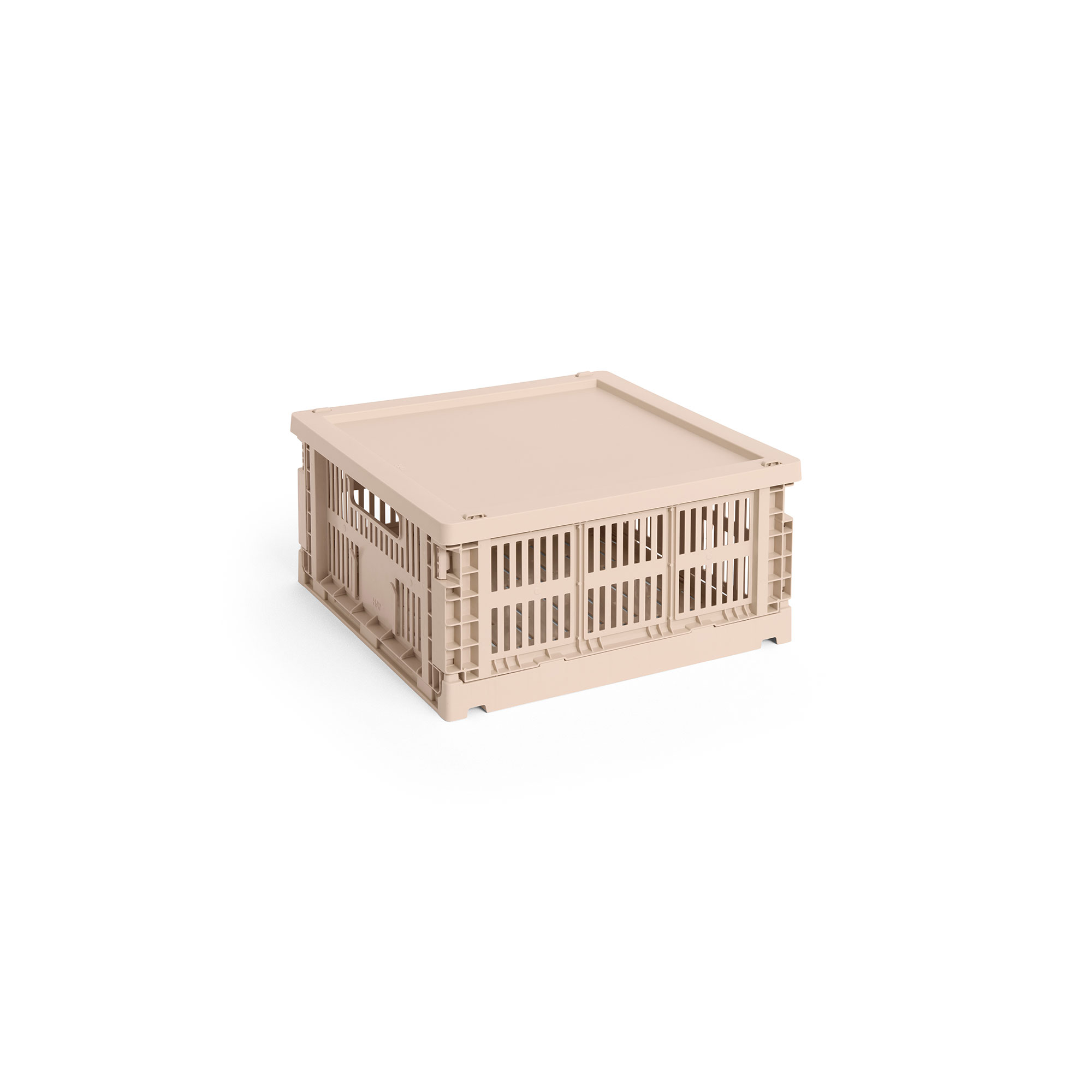 HAY Colour Crate Lid Plastic Medium Square / Cube
