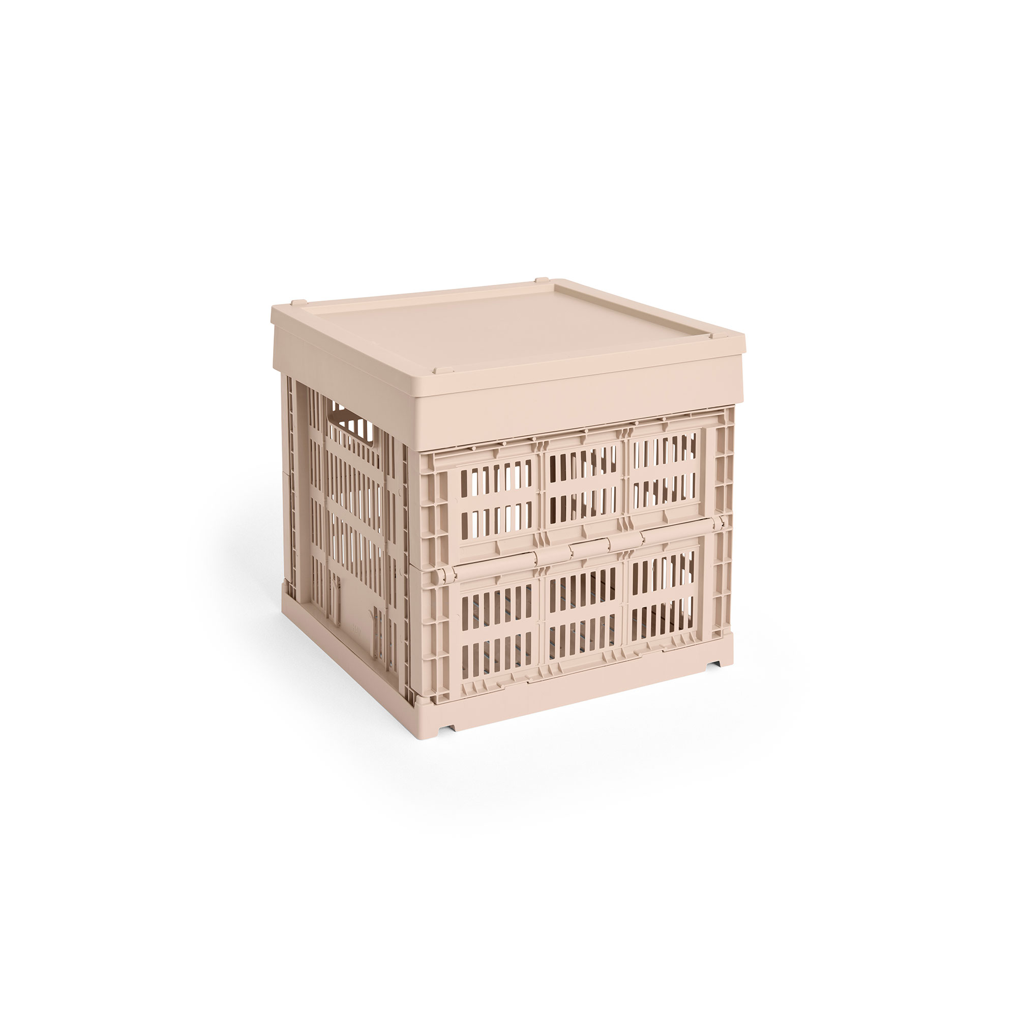 HAY Colour Crate Lid Plastic Medium Square / Cube