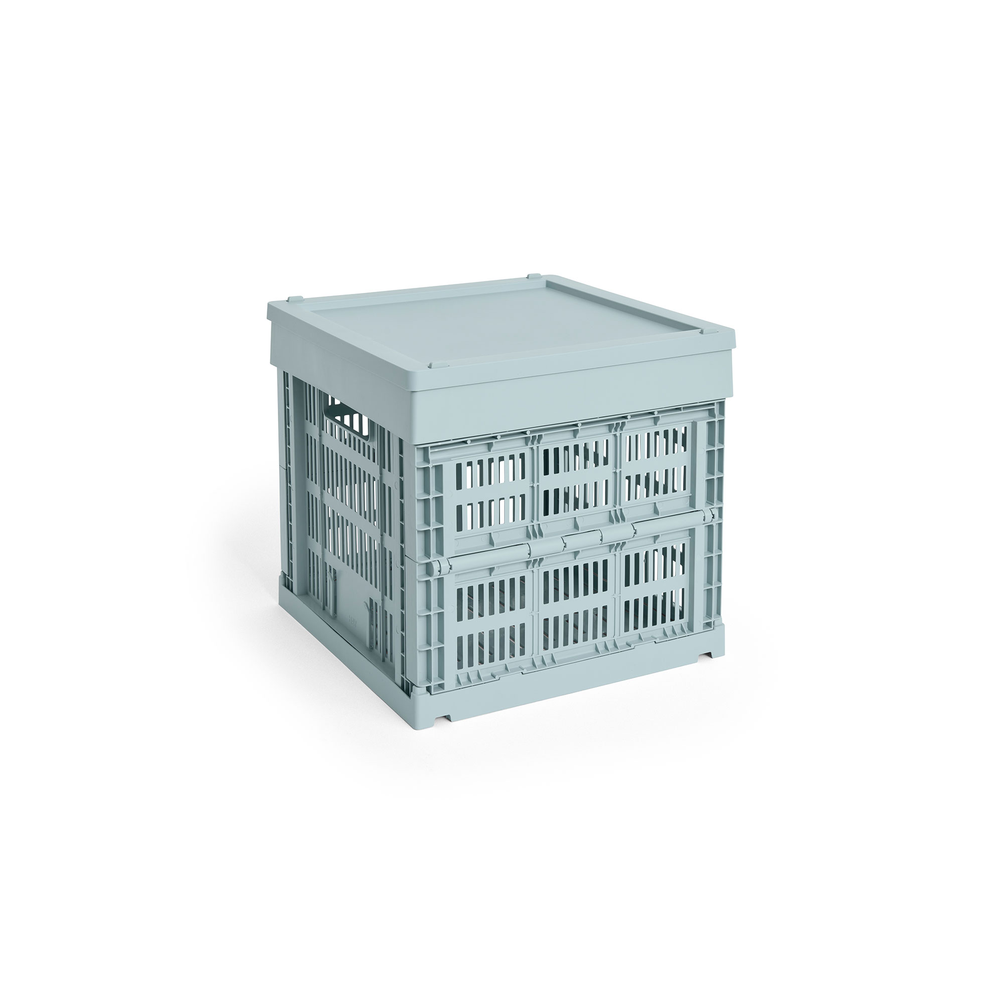 HAY Colour Crate Lid Plastic Medium Square / Cube