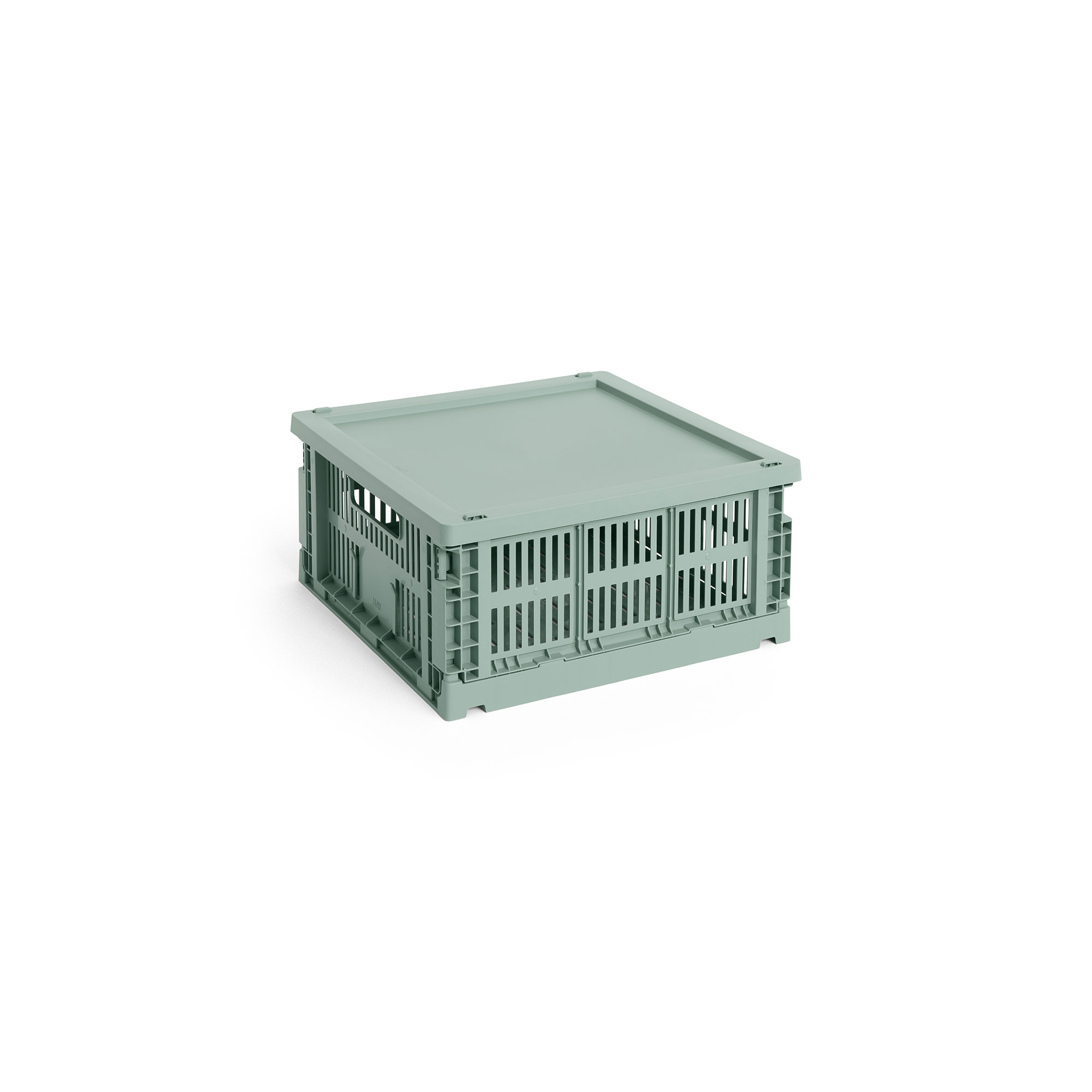 HAY Colour Crate Lid Plastic Medium Square / Cube