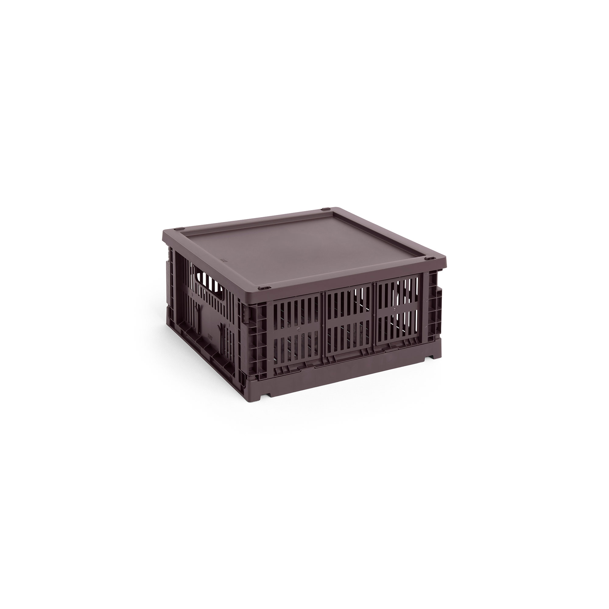HAY Colour Crate Lid Plastic Medium Square / Cube