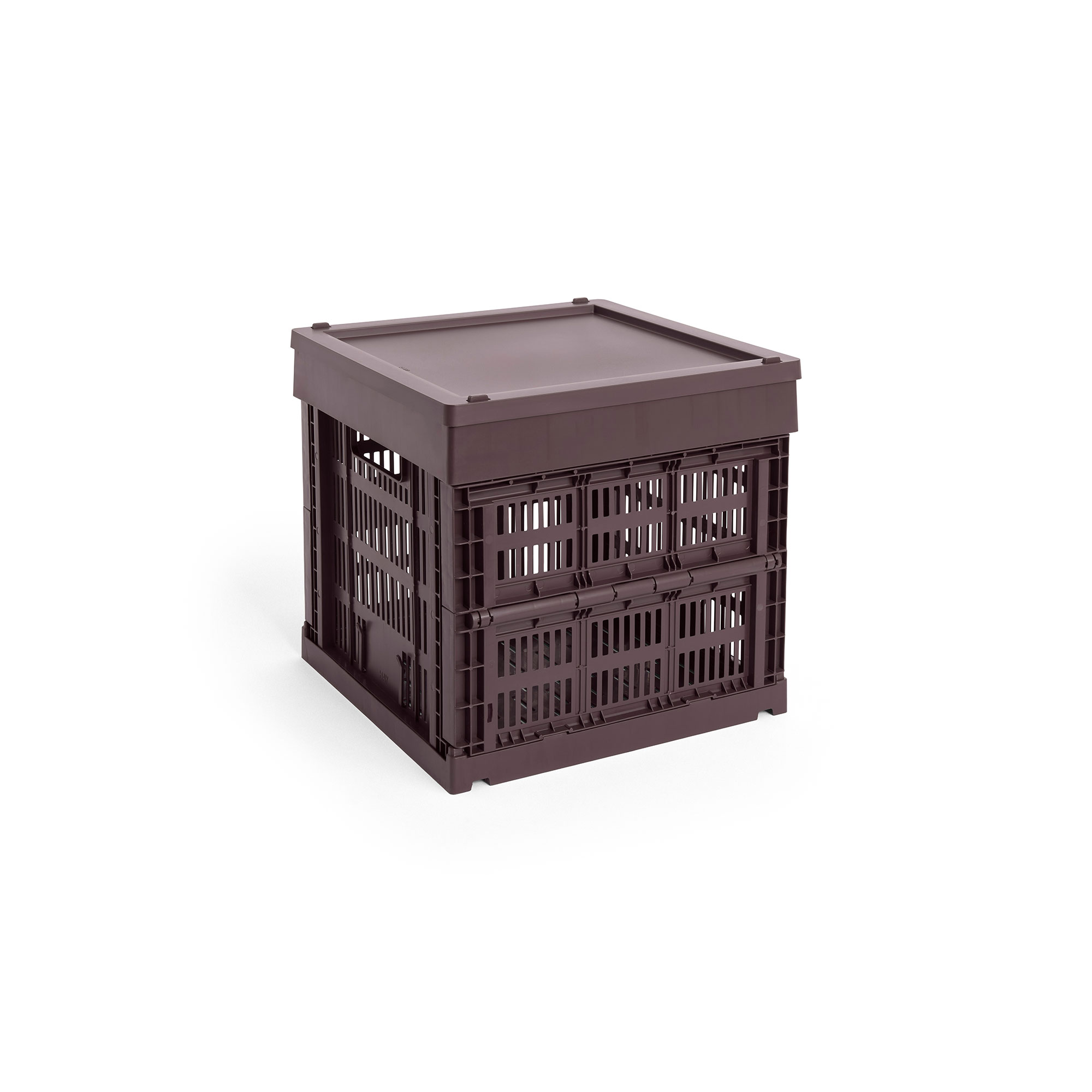 HAY Colour Crate Lid Plastic Medium Square / Cube