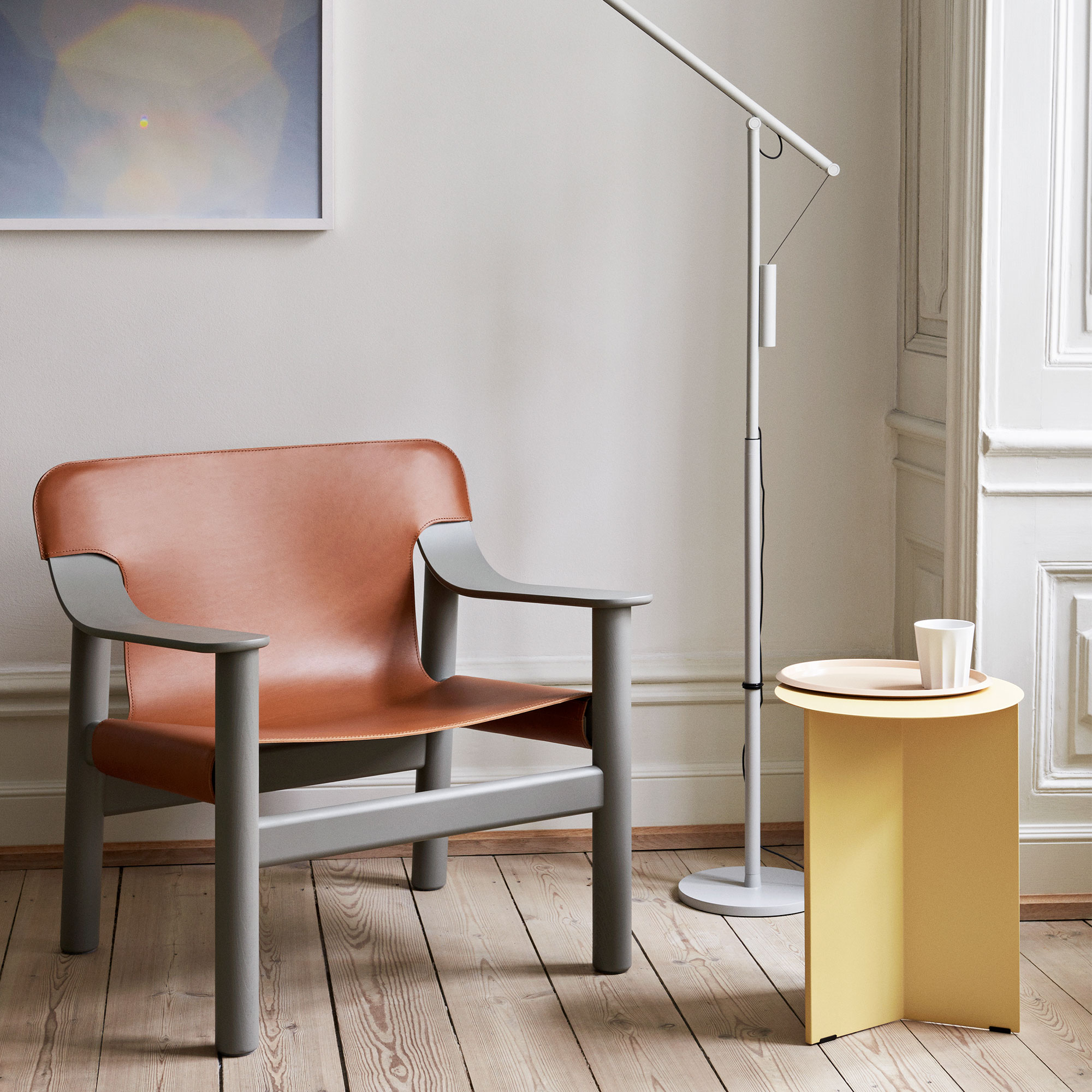 Slit Table Round High
