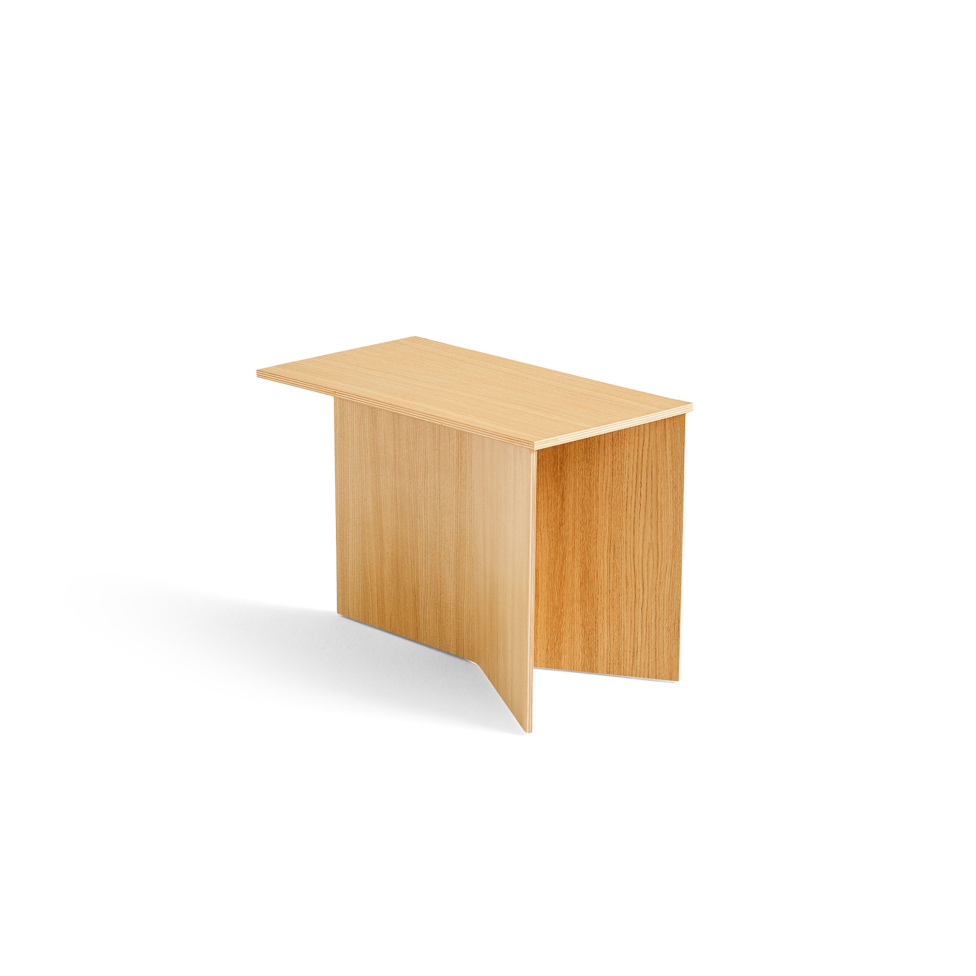 Slit Table Wood Oblong