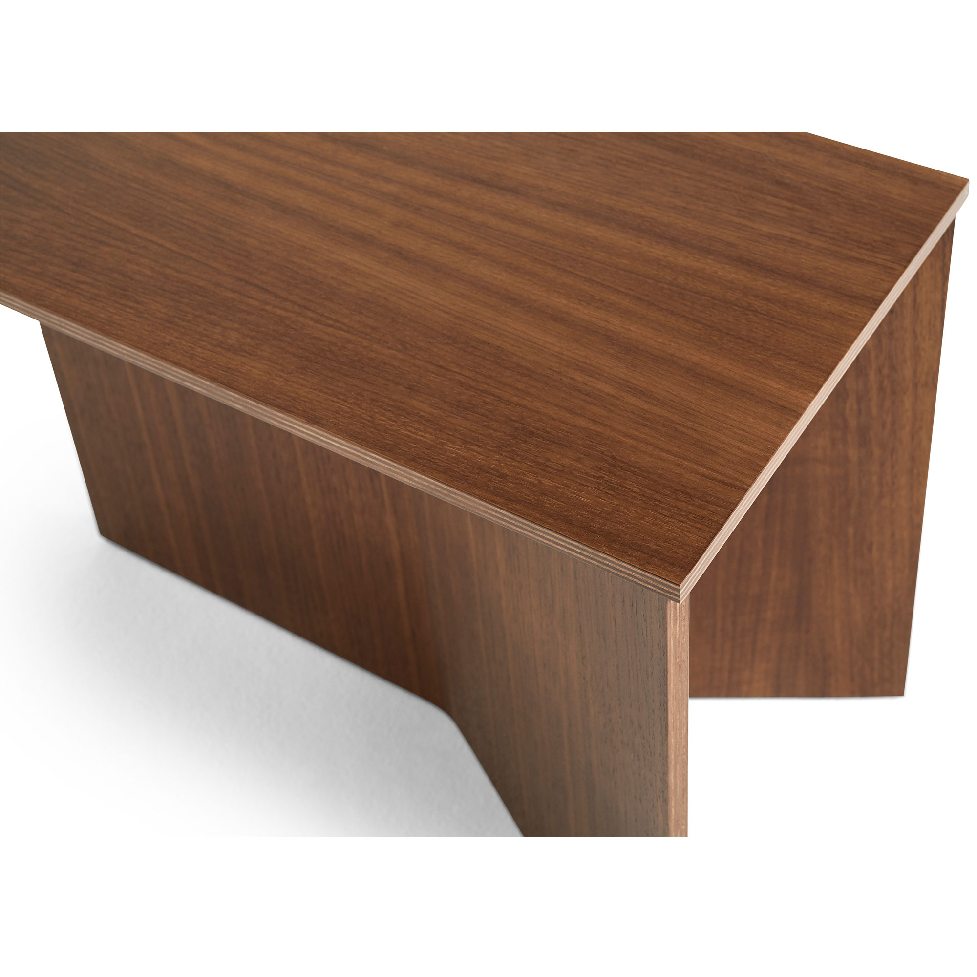 Slit Table Wood Oblong