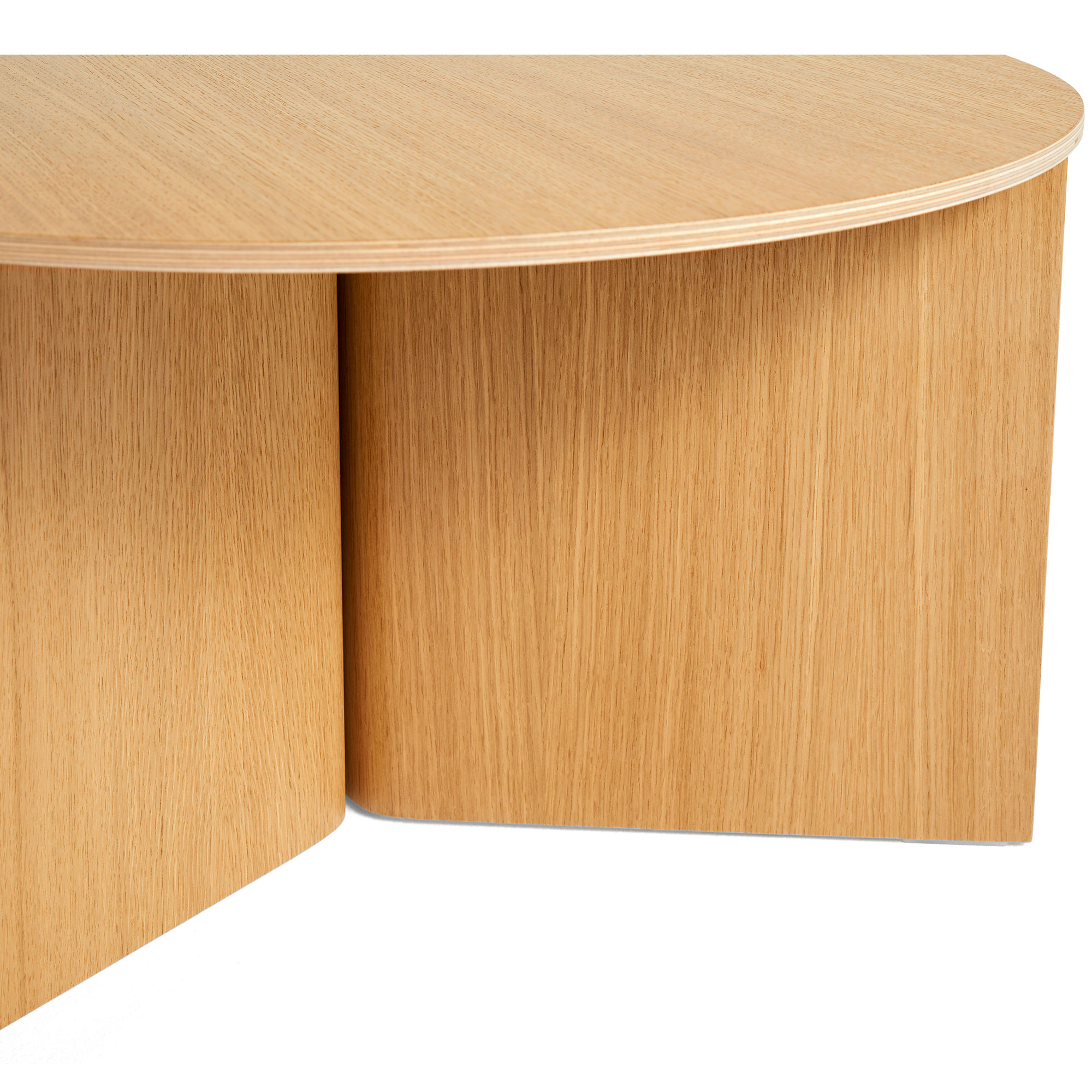 Slit Table Wood Round XL