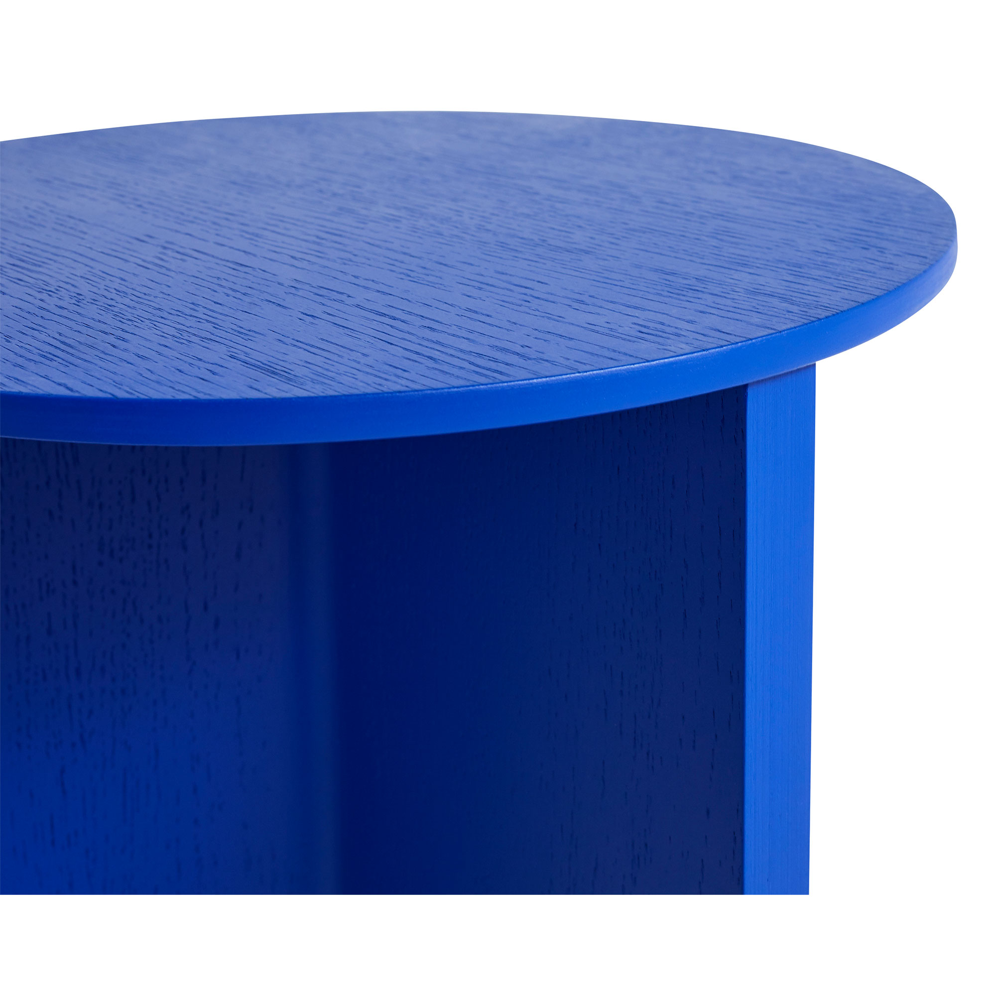 Slit Table Wood Round High