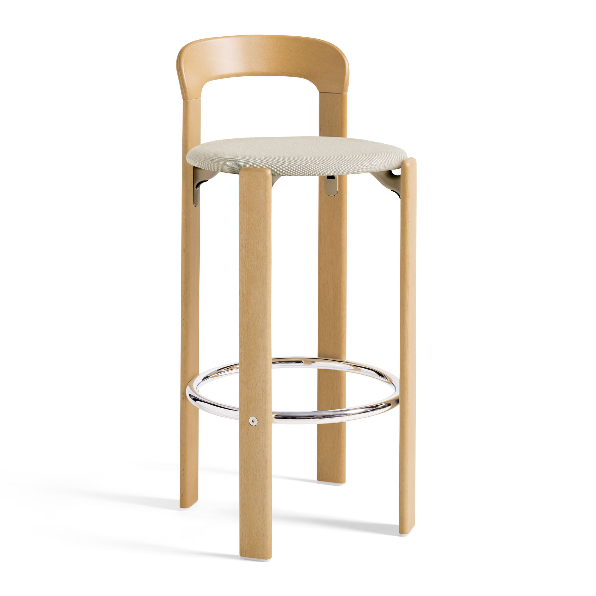 Rey Bar Stool w. seat upholstery