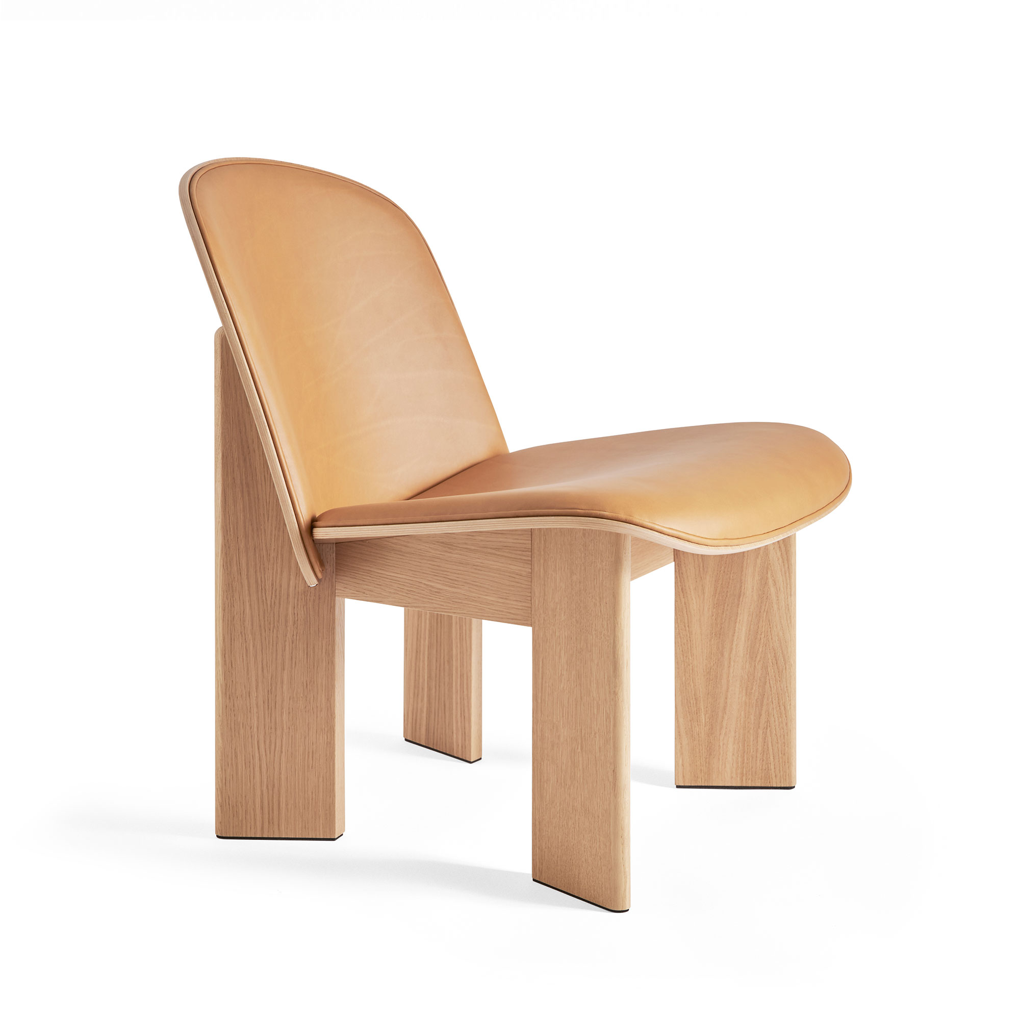 Chisel Lounge Chair w. Upholstery