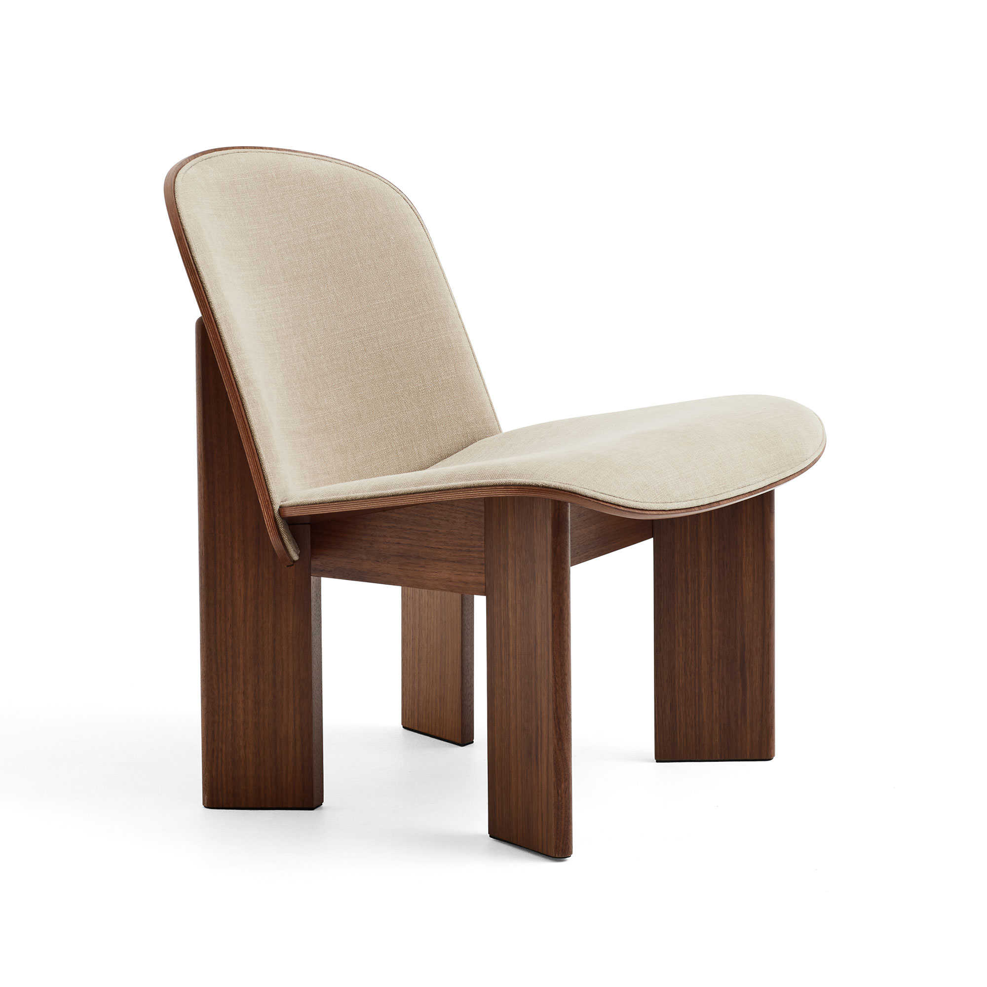 Chisel Lounge Chair w. Upholstery