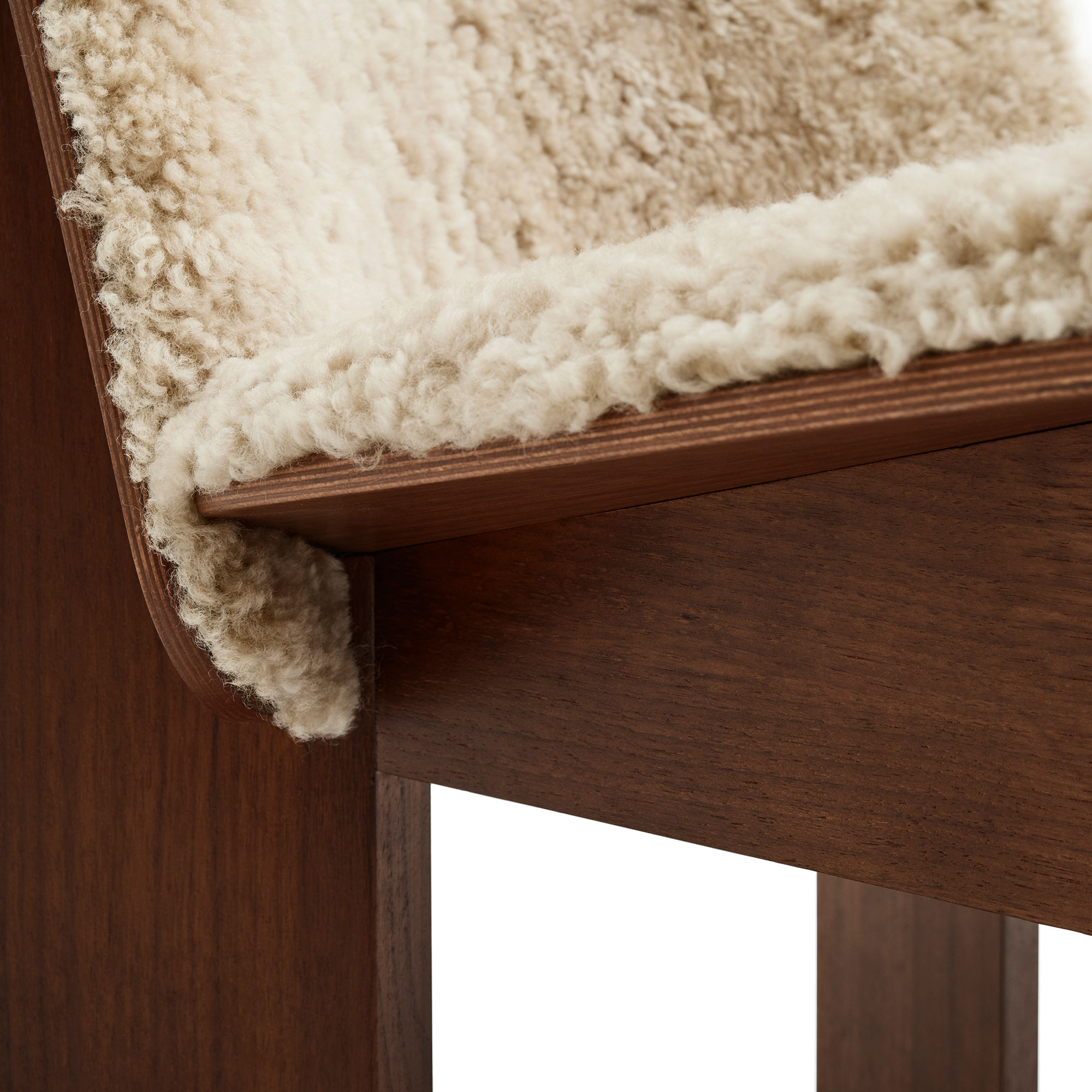 Chisel Lounge Chair w. Upholstery