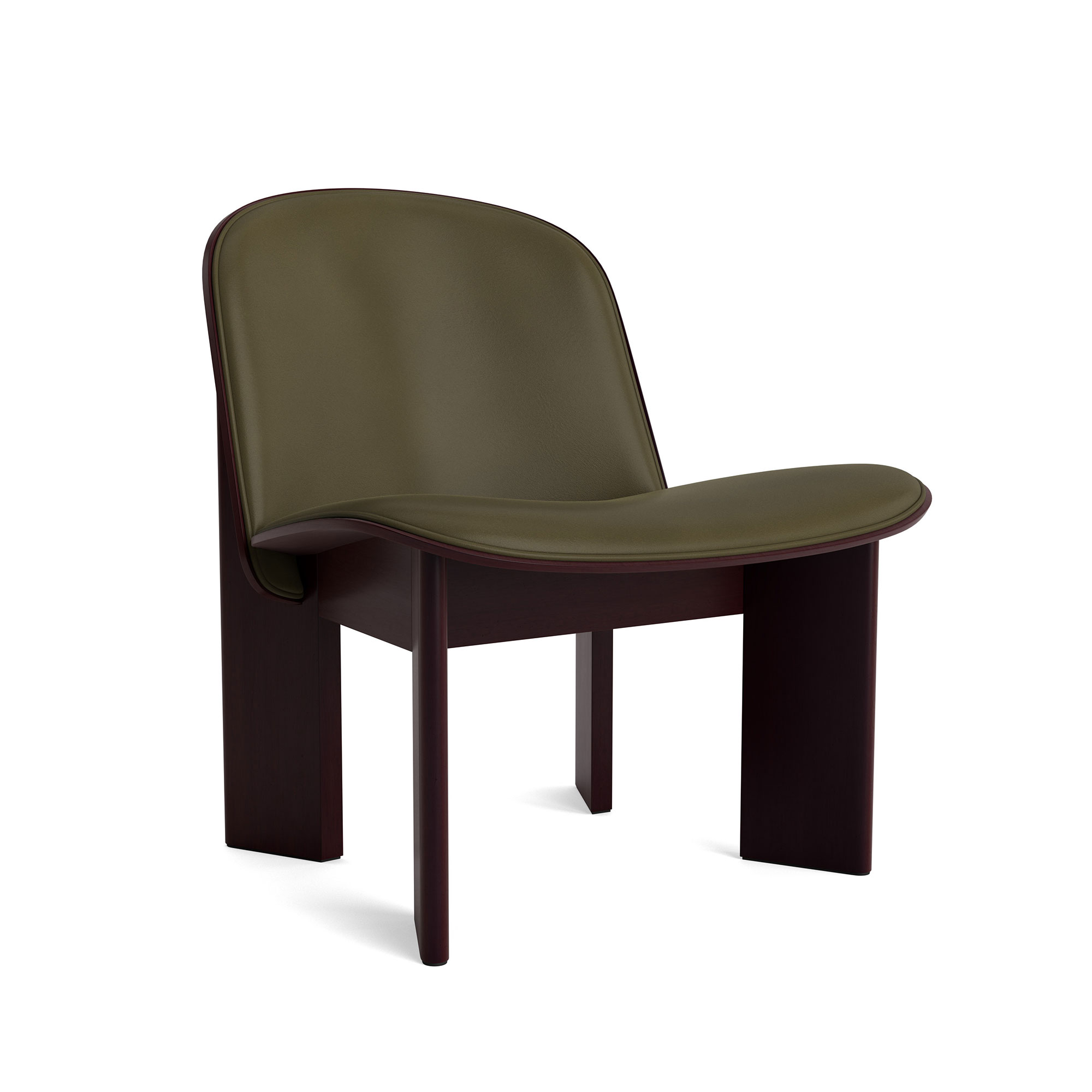 Chisel Lounge Chair w. Upholstery