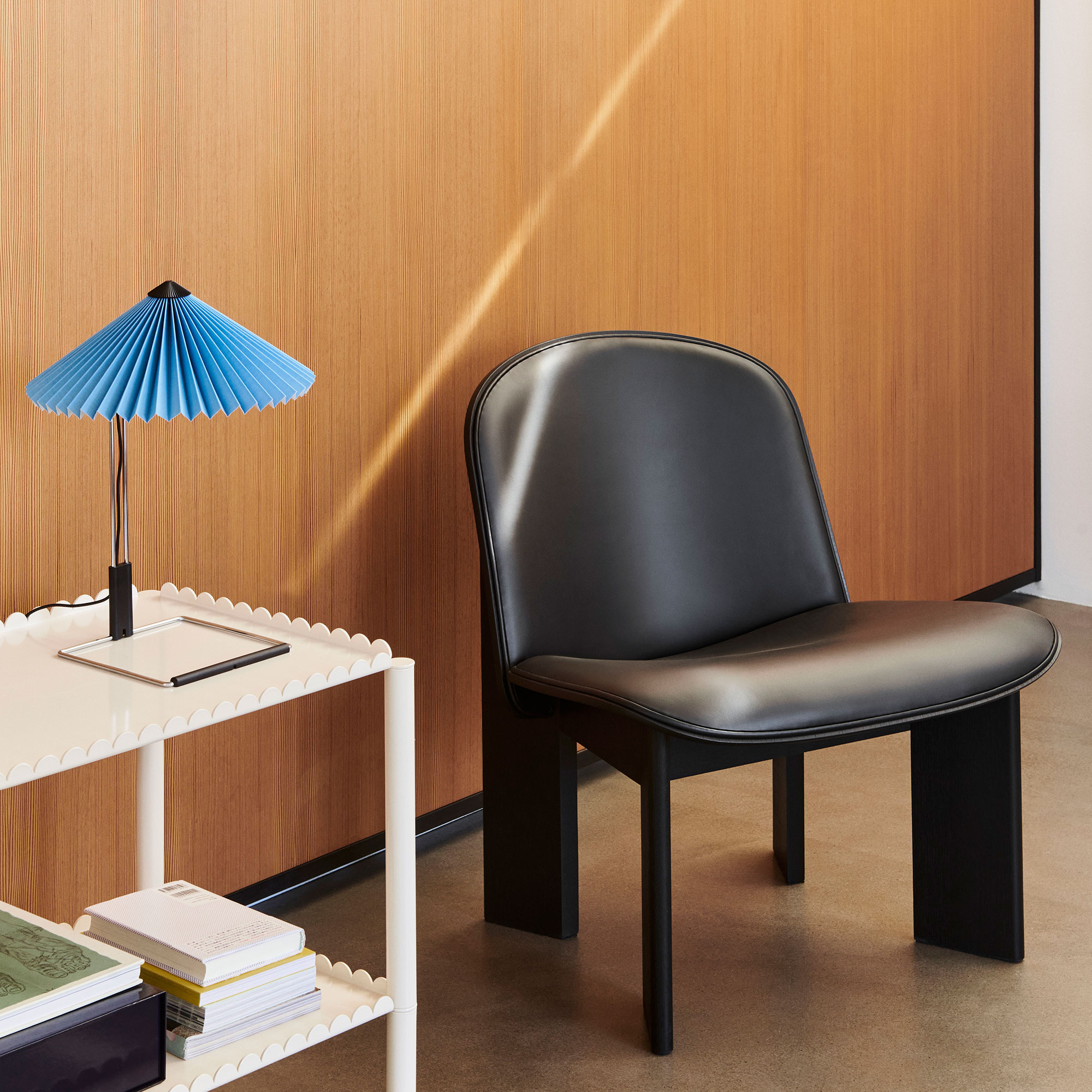 Chisel Lounge Chair w. Upholstery