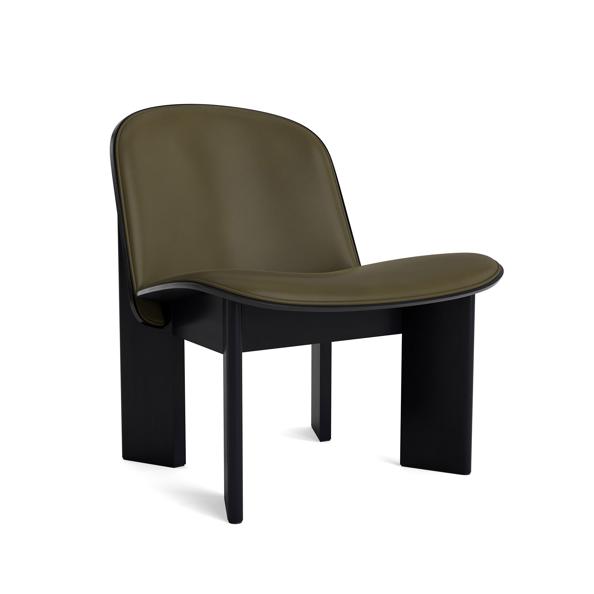 Chisel Lounge Chair w. Upholstery