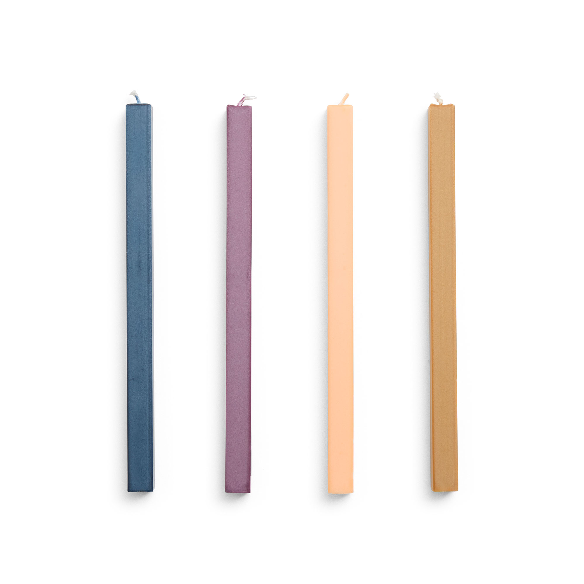 Square Candle, Set of 4