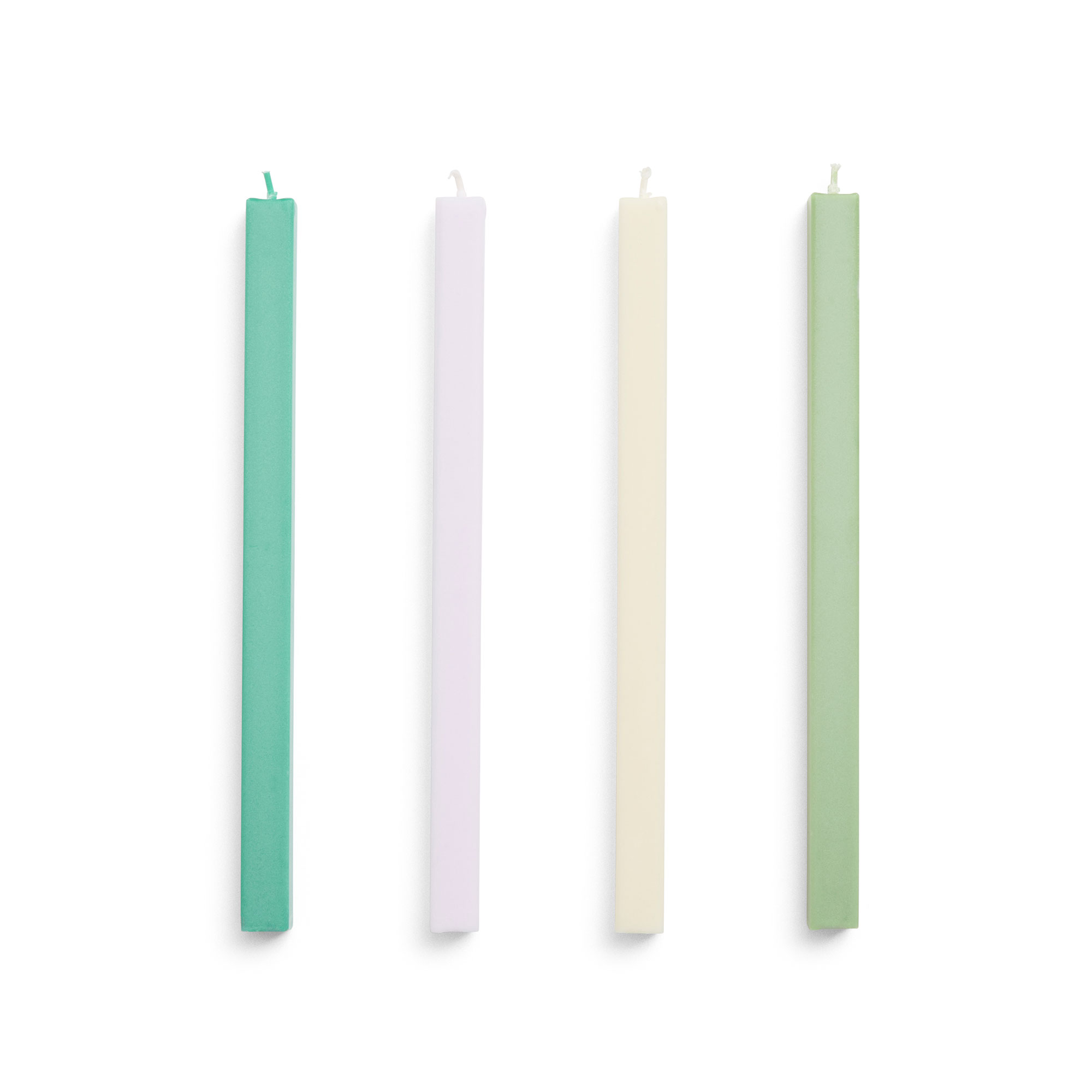 Square Candle, Set of 4